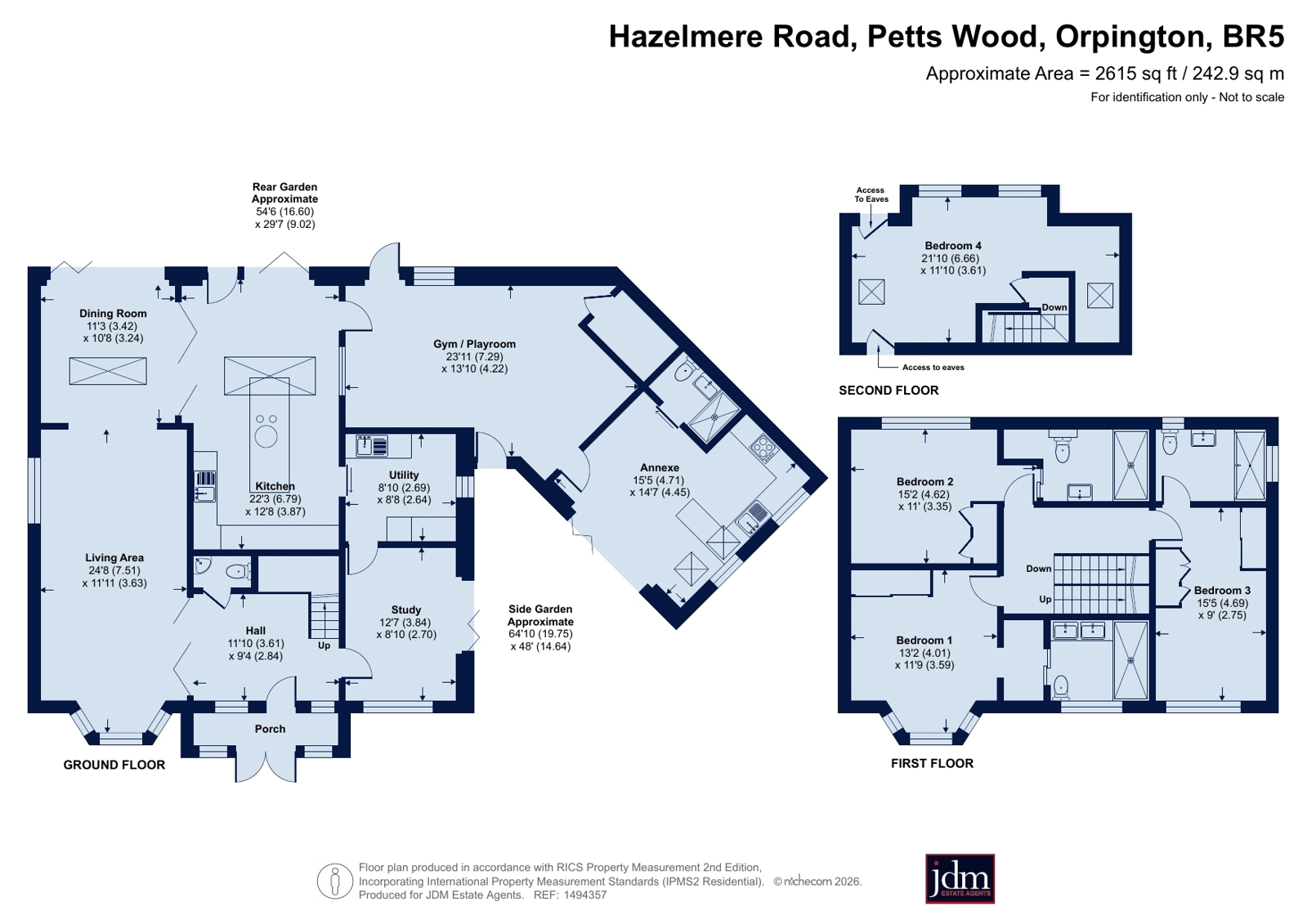 23, Hazelmere Road, Orpington floorplan