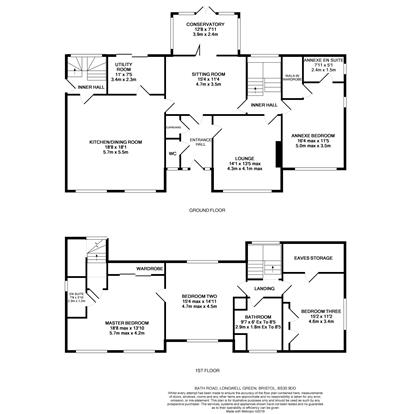 4 Bedrooms Detached house for sale in Bath Road, Longwell Green BS30