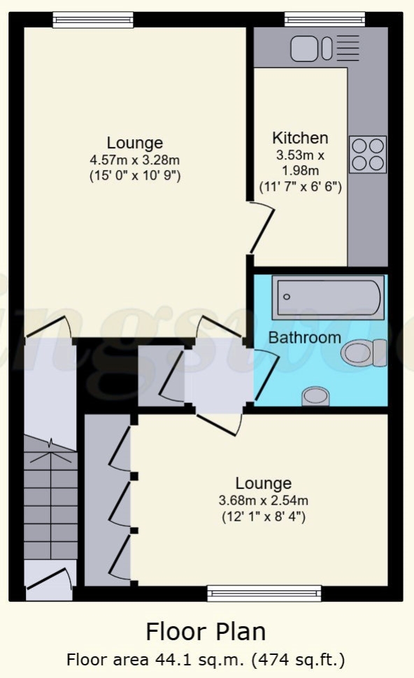 69, Alma Road, Bordon floorplan