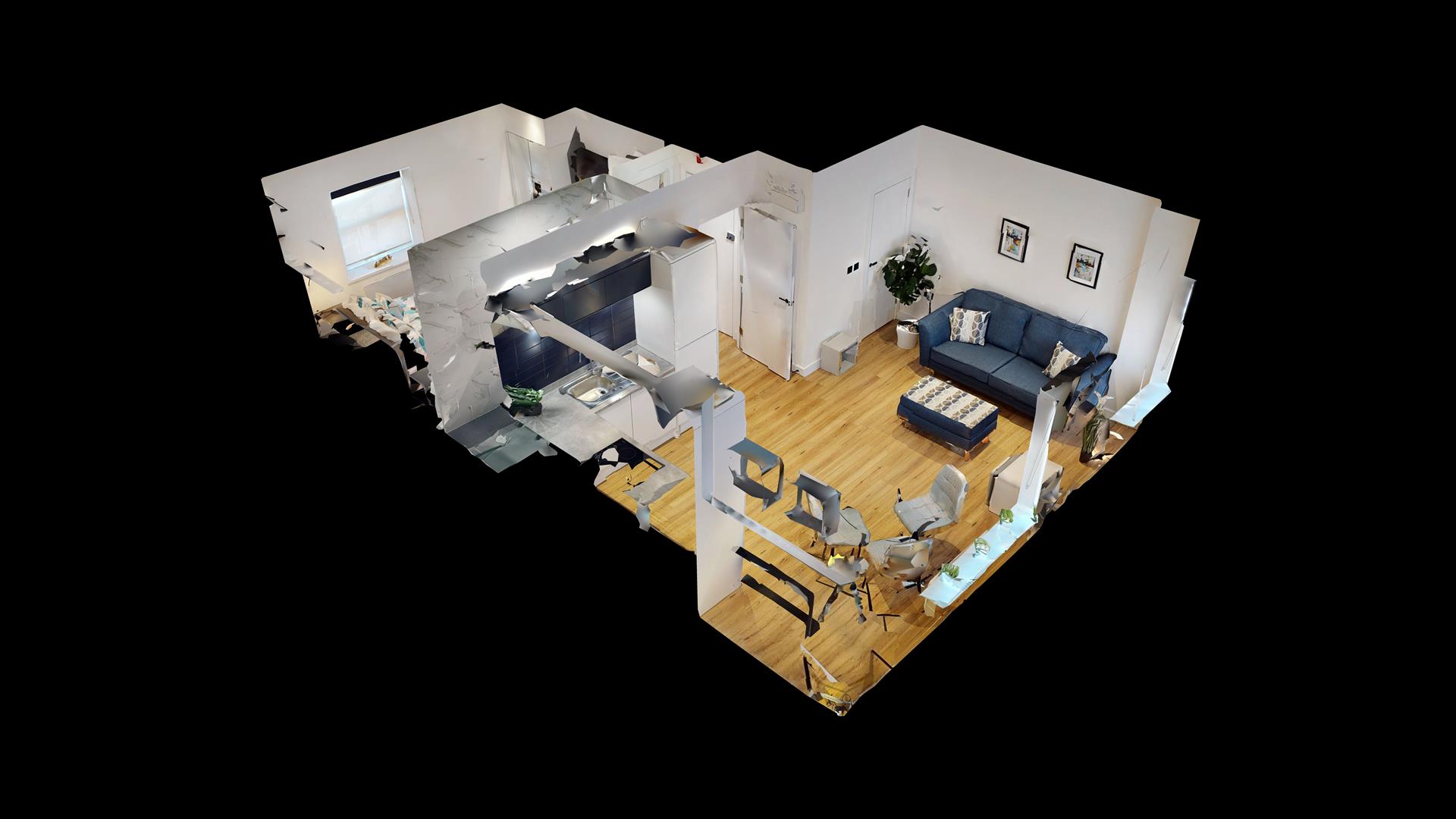 Flat 4, 1, Northcote Street, Cardiff floorplan