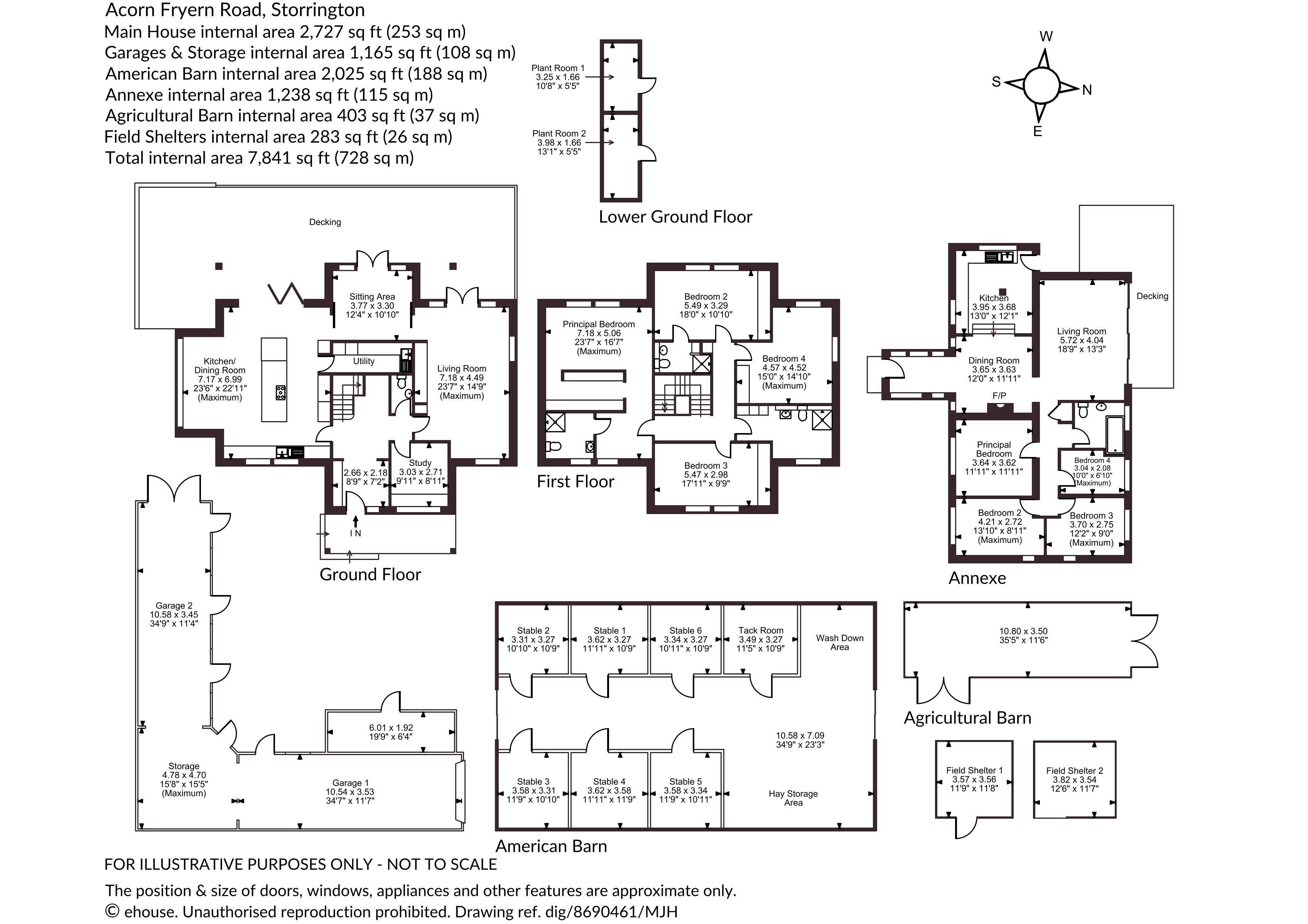 The Acorn,, Fryern Road, Pulborough floorplan