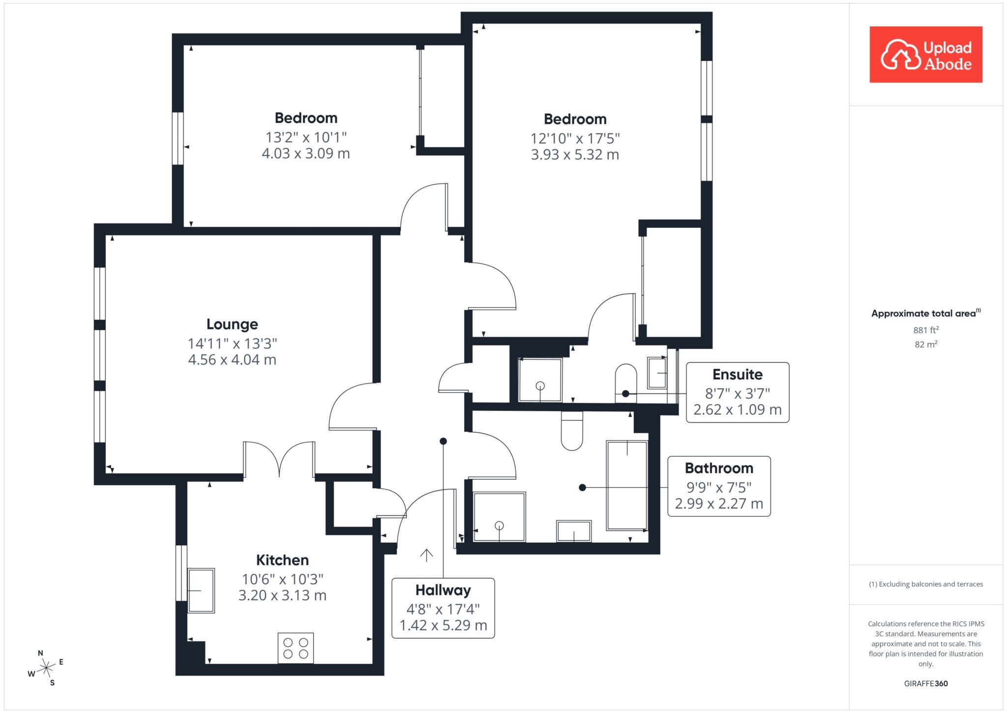 3, Fernington Place, Wishaw floorplan