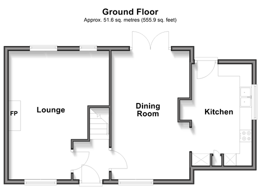 Dacre Road Herstmonceux, Hailsham floorplan