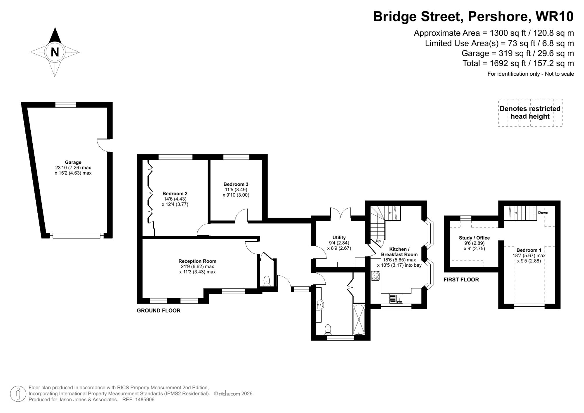 Bridge Street, Pershore floorplan