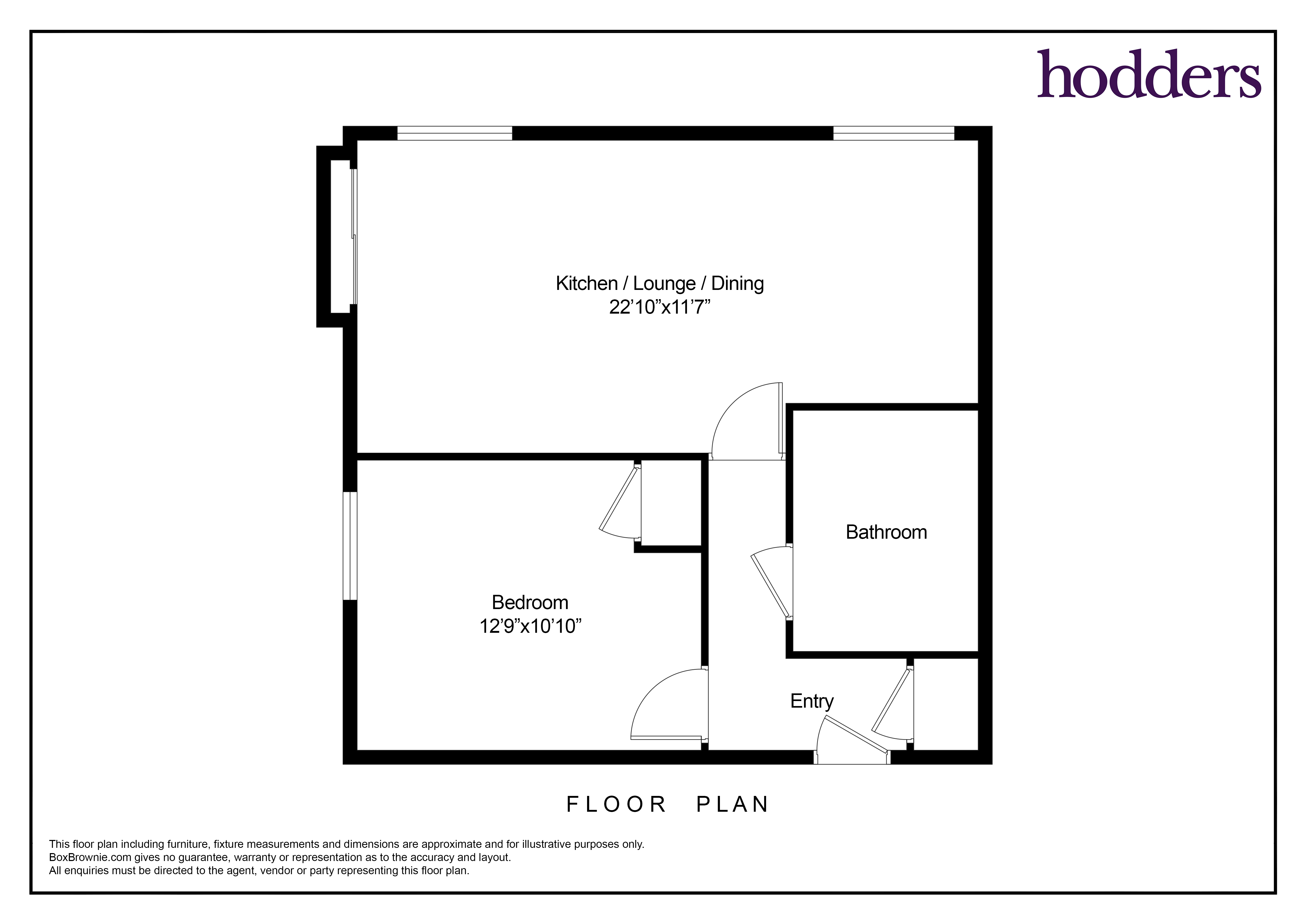 Guildford Street, Chertsey floorplan