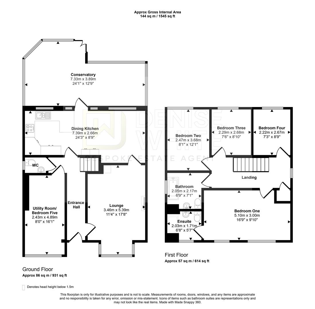 10, Balmoral Drive, Staffordshire floorplan