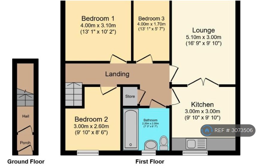 Hambledon Close, Wolverhampton floorplan