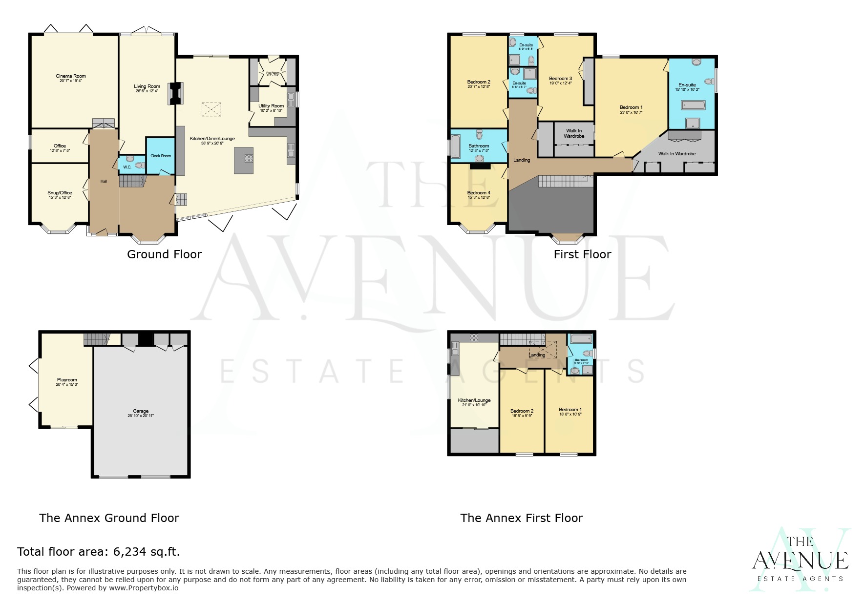 The Grange, 4 Devonshire Avenue, Nottingham floorplan