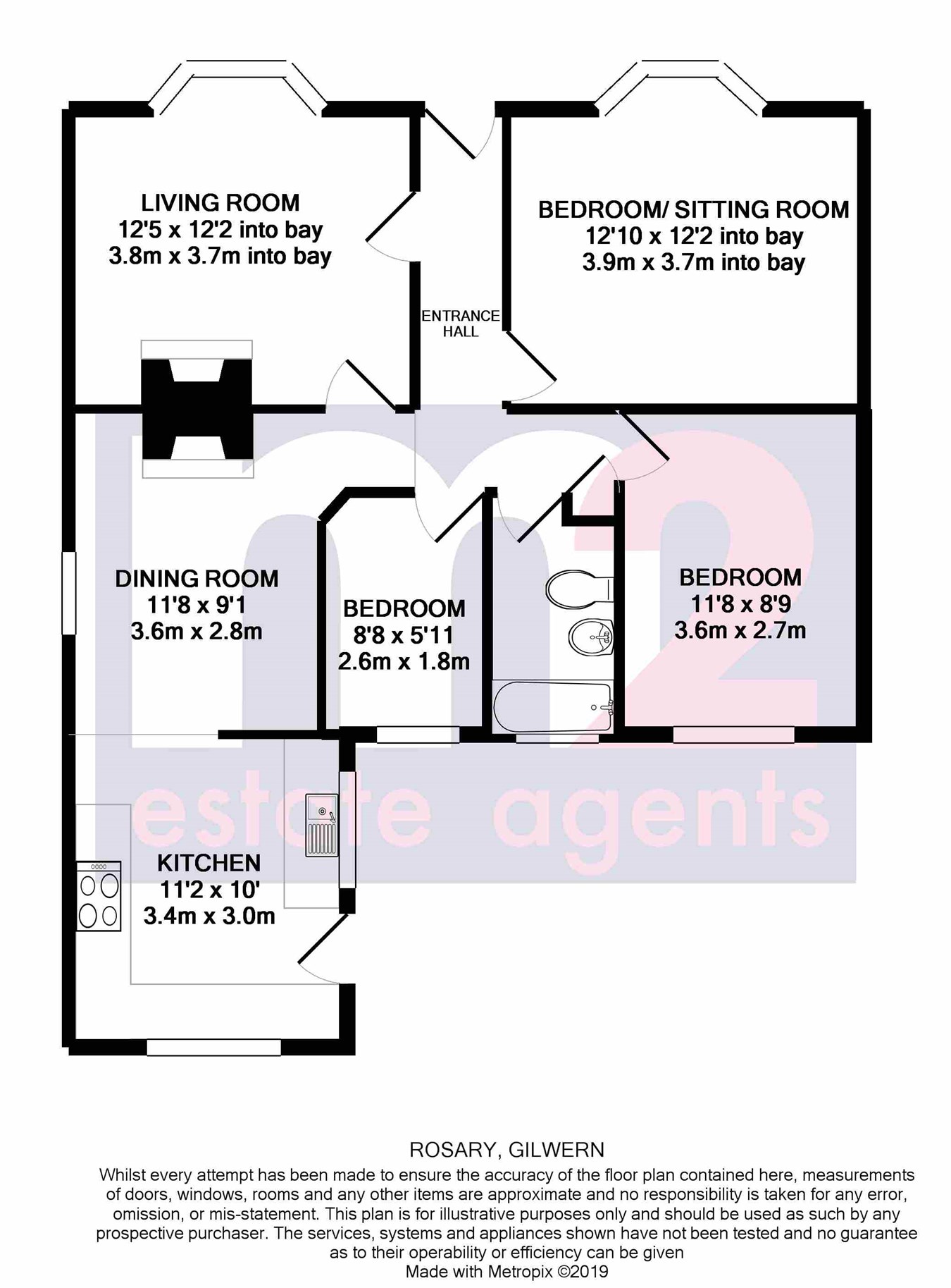 3 Bedrooms Detached bungalow for sale in Abergavenny Road, Gilwern, Abergavenny NP7