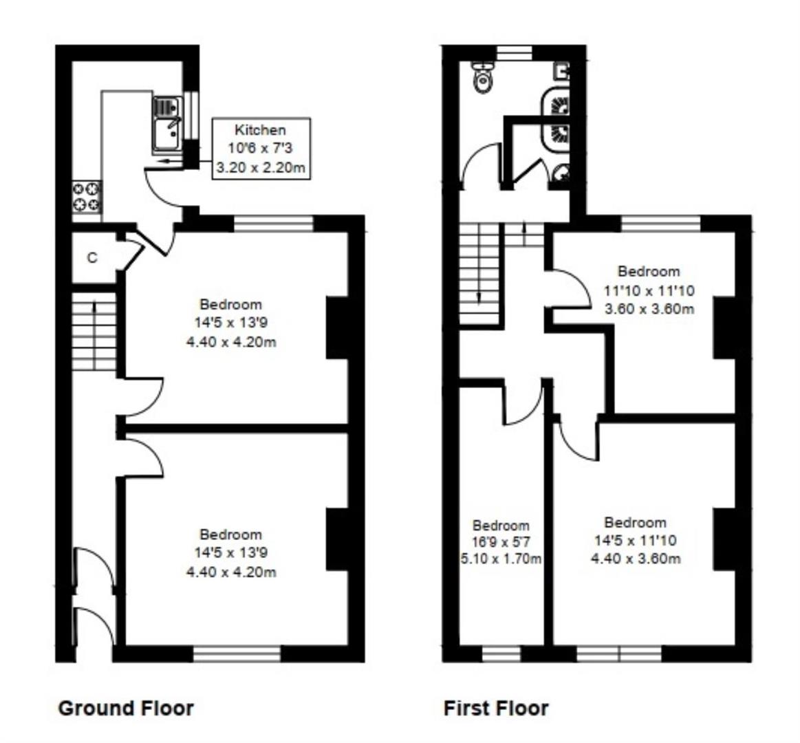 Kingsley Place, Newcastle upon Tyne floorplan