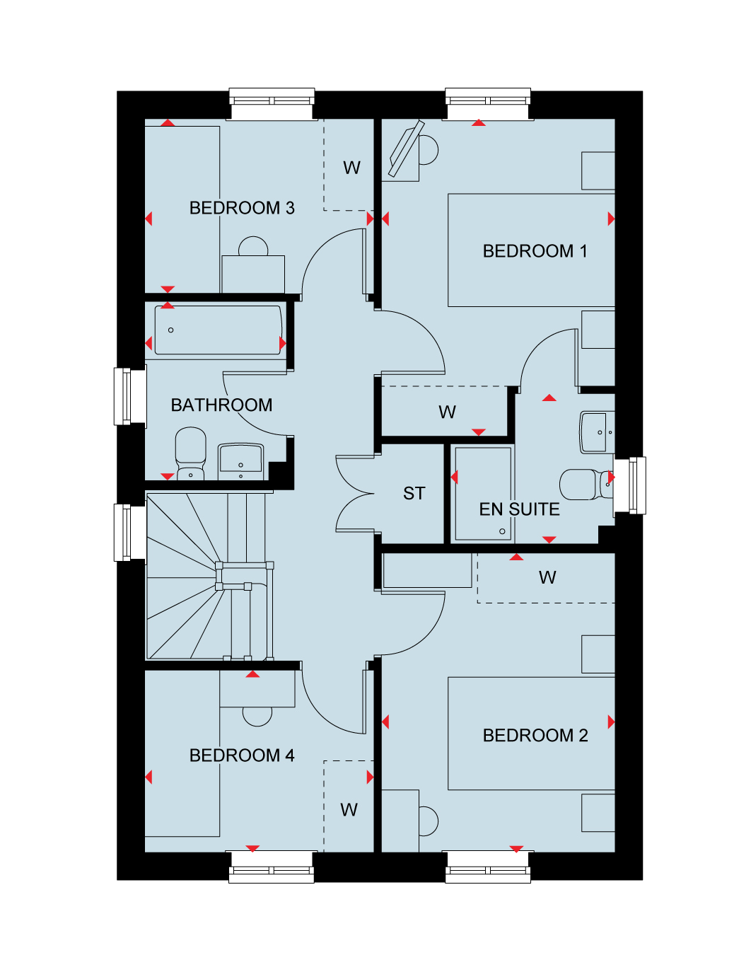 H9436143, Golfers Lane, Angmering floorplan