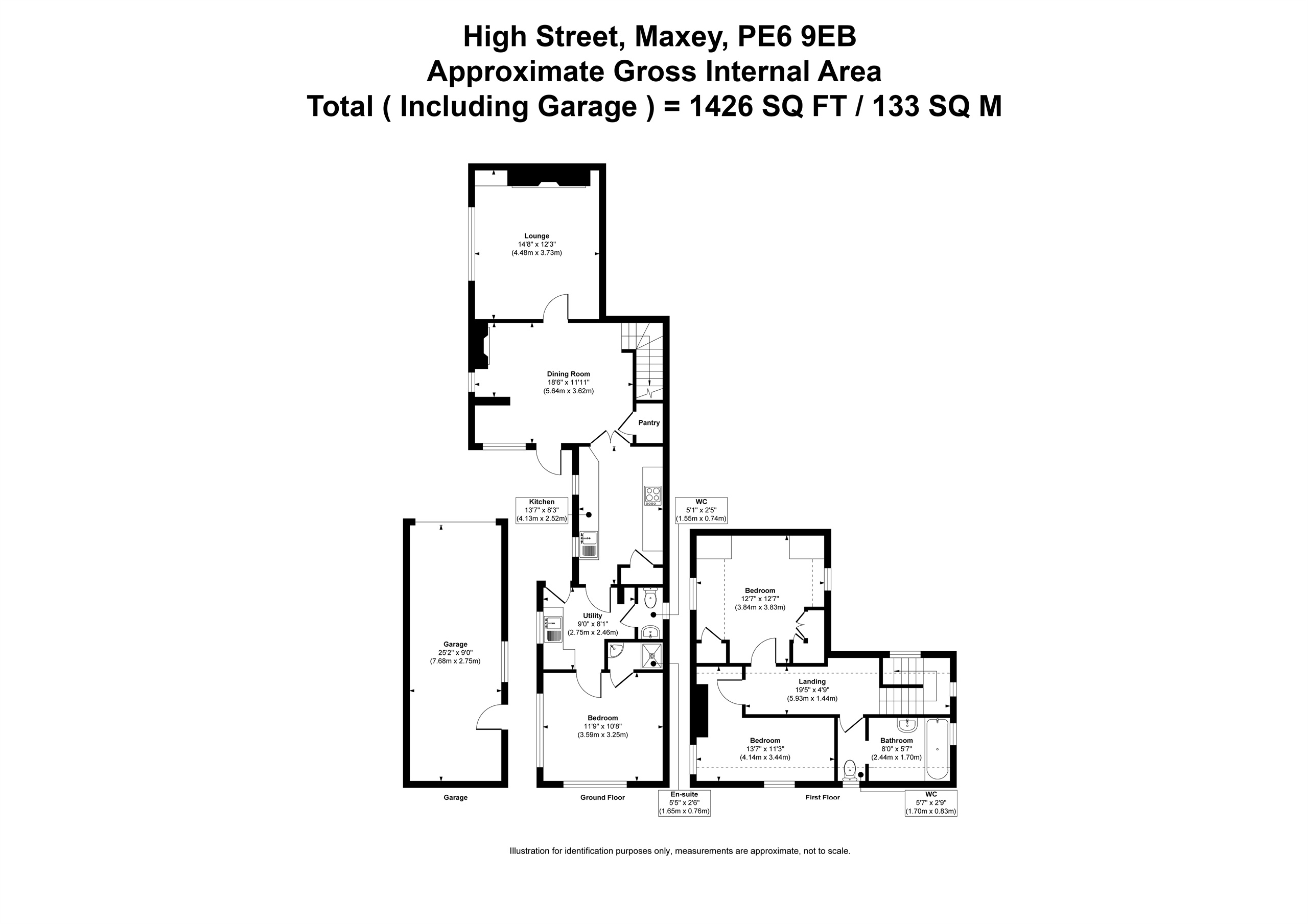 15, High Street, Peterborough floorplan