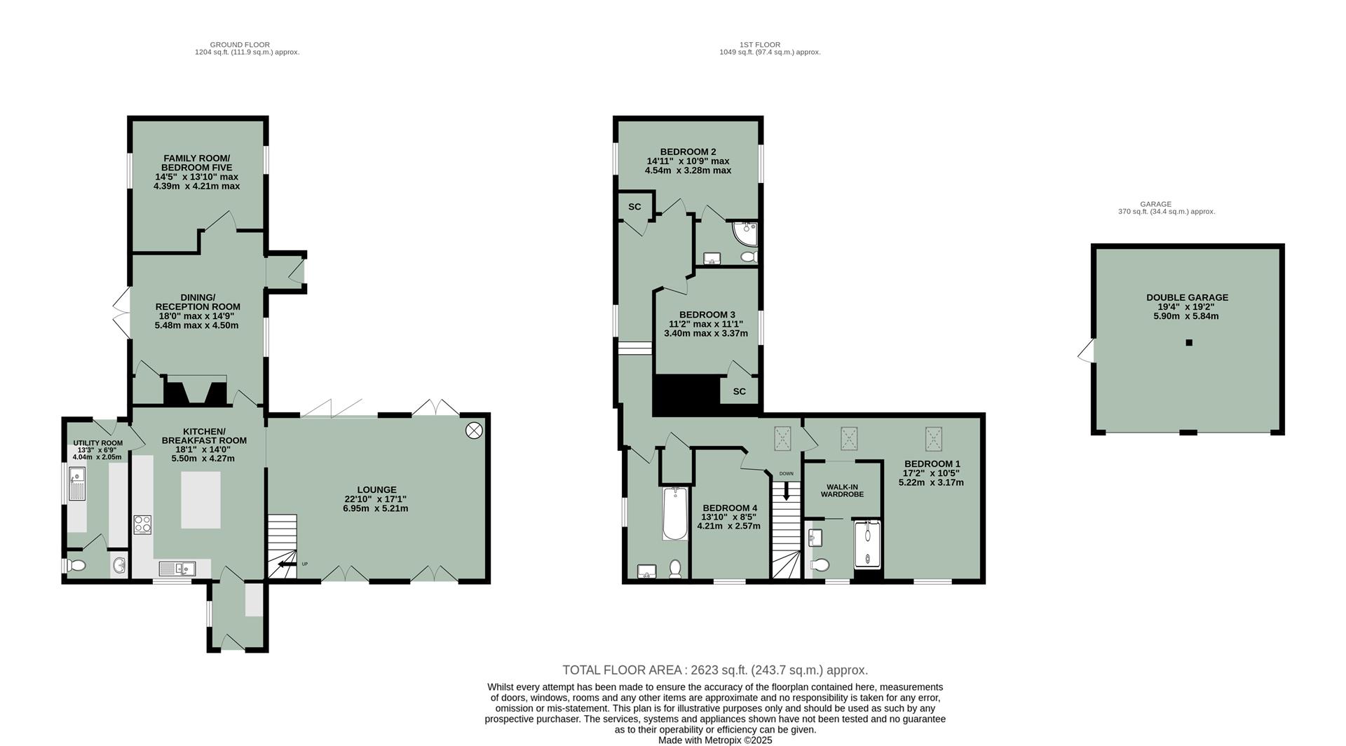 73, High Street, Chalgrove floorplan