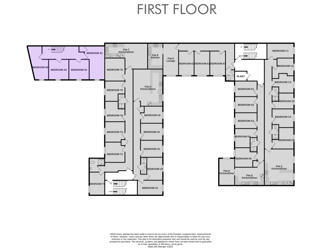 Flat S, The Hosiery Factory, Flat S, The Hosiery Factory, Leicester floorplan