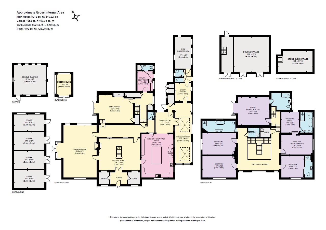 Parsonage House,, Haslemere Road, Godalming floorplan