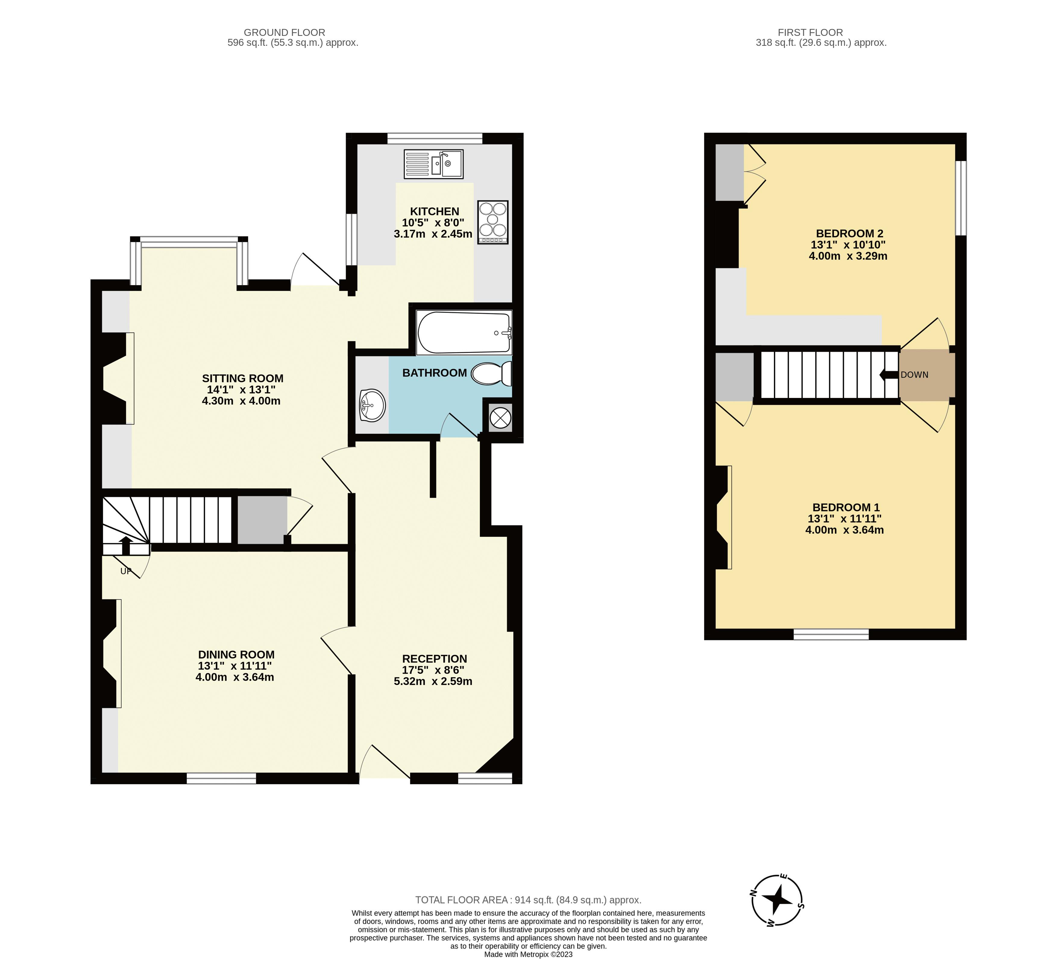 Windsor Road, Chobham, Woking GU24, 2 bedroom cottage for sale