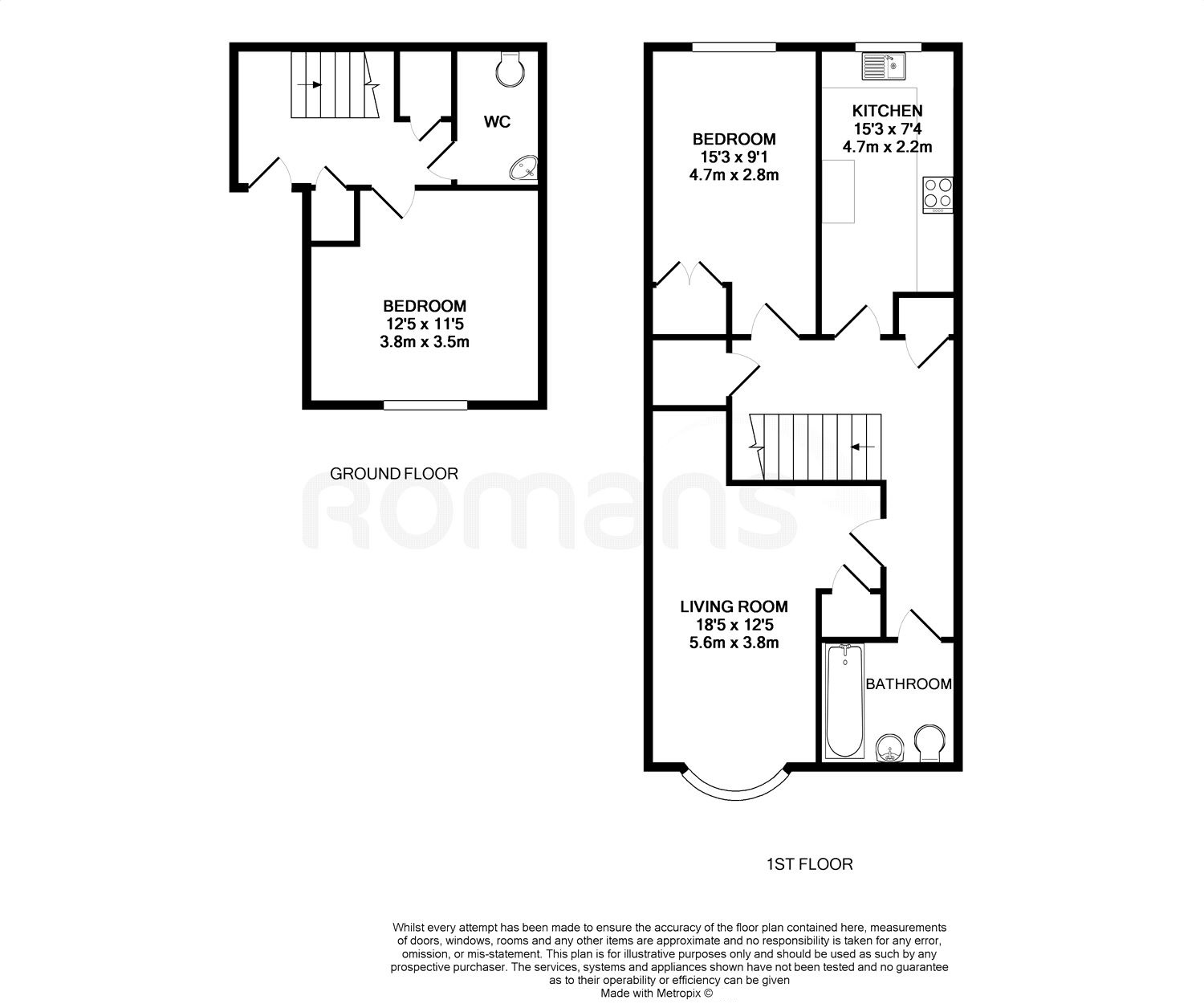 2 Bedrooms Maisonette for sale in Blacksmith Close, Aldershot, Hampshire GU12