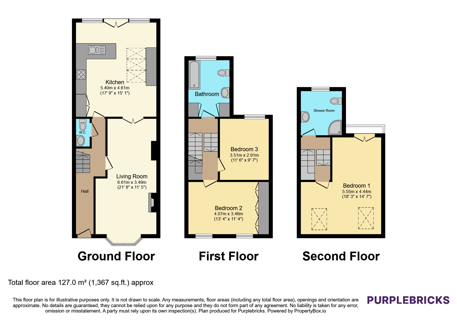 20, Dale Street, London floorplan