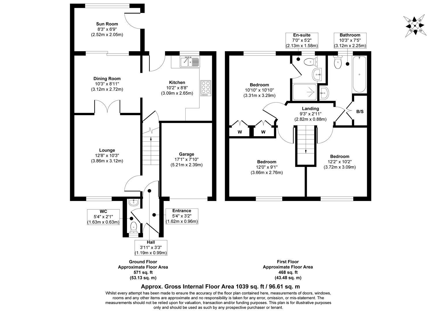 4, Poplar Drive, Spennymoor floorplan
