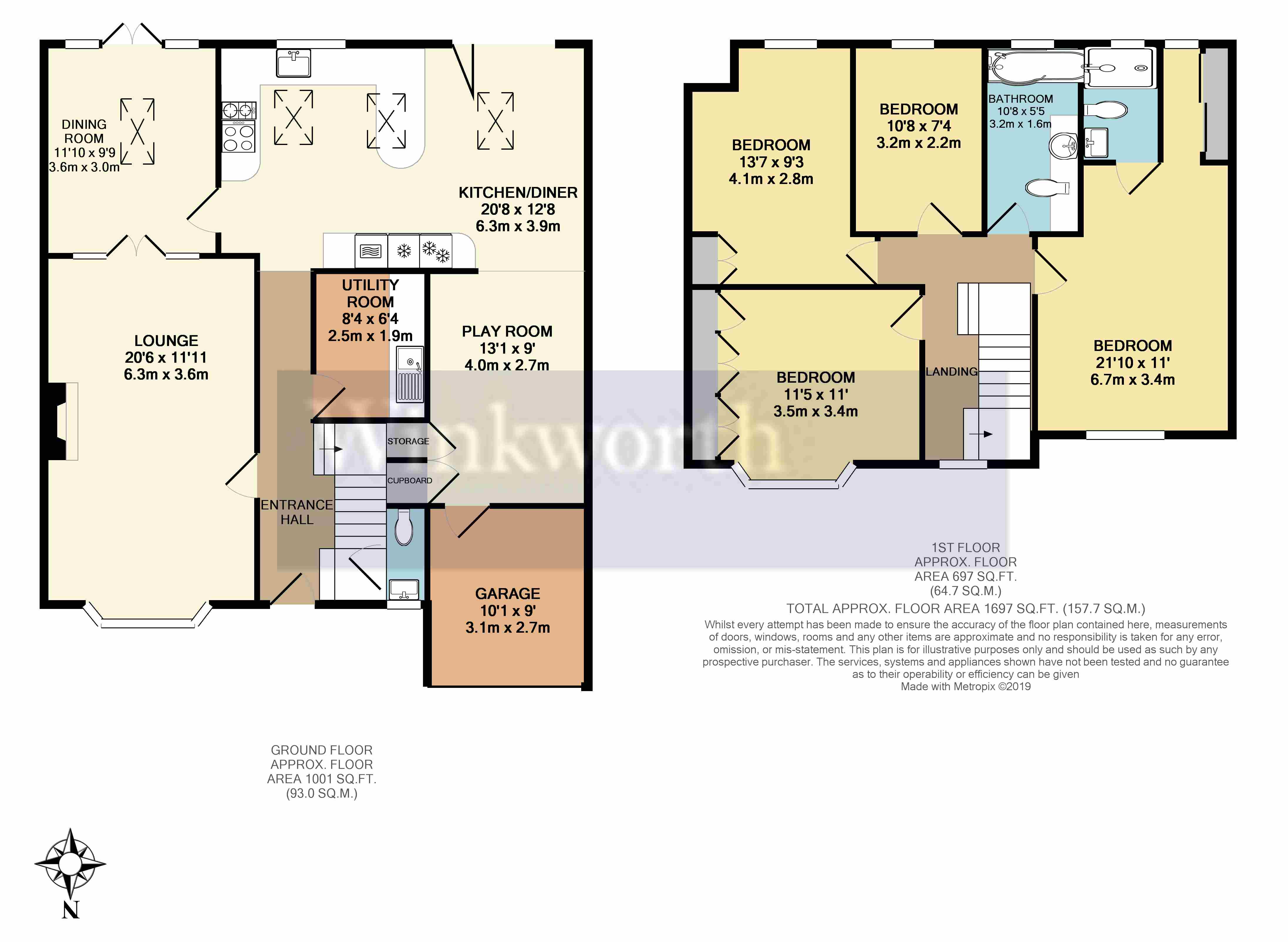 4 Bedrooms Semi-detached house for sale in Blewbury Drive, Tilehurst, Reading, Berkshire RG31