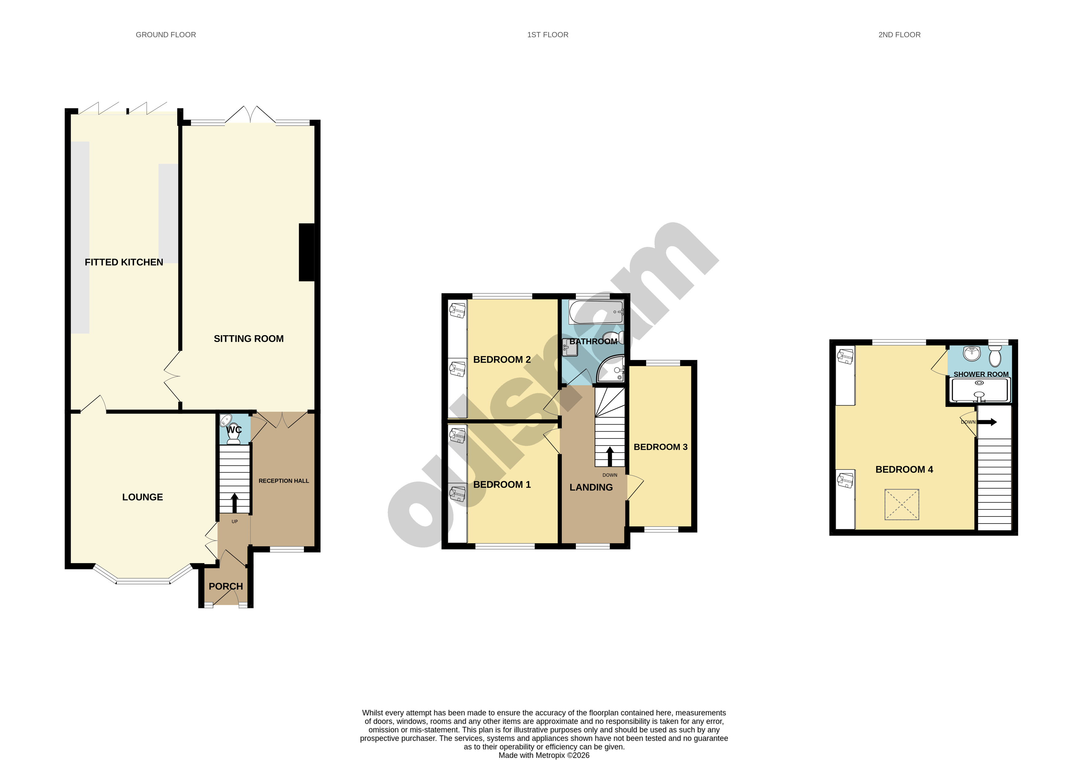 32, Eastlands Road, Birmingham floorplan