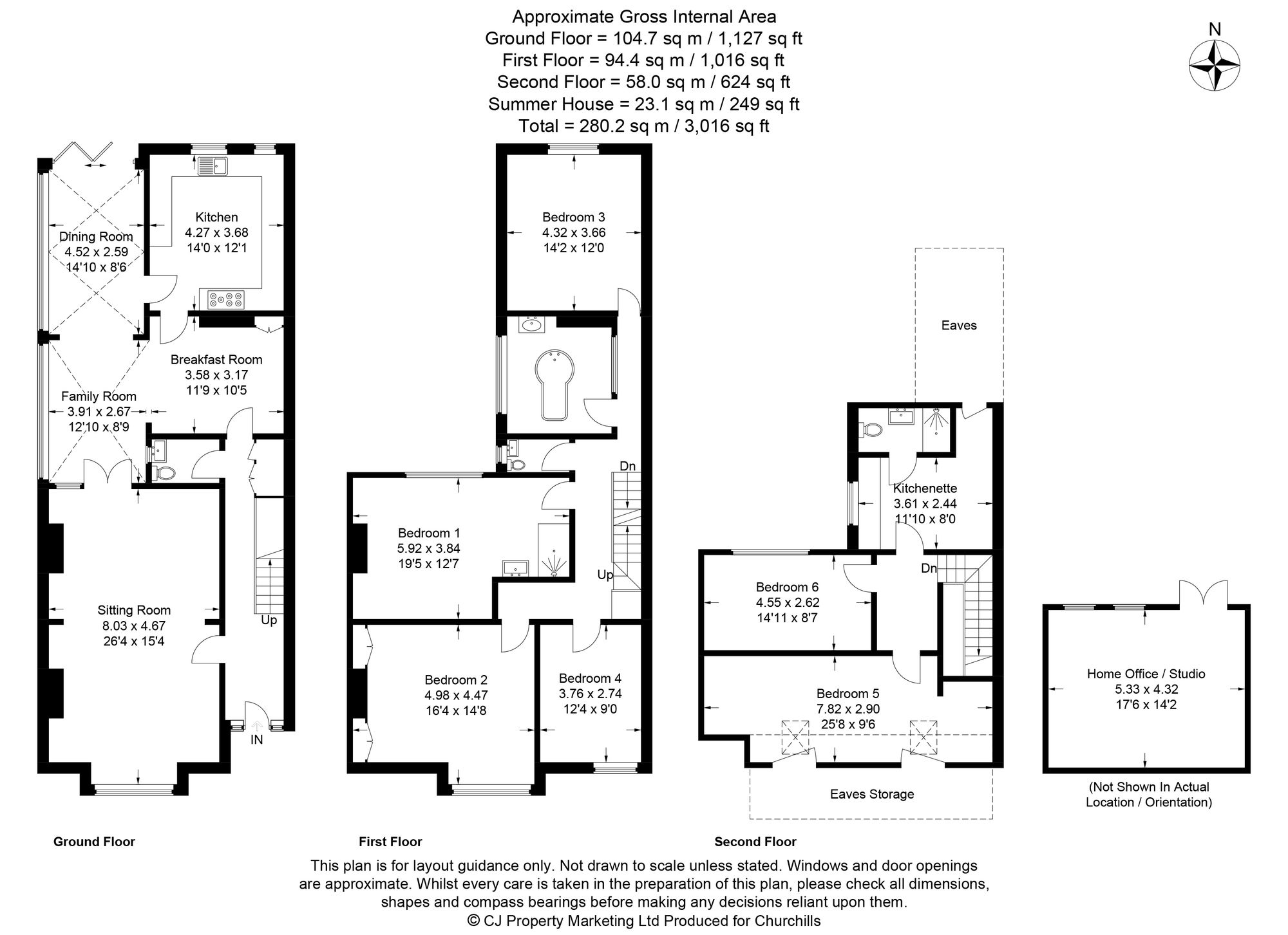 30 Chalk Hill, Watford floorplan