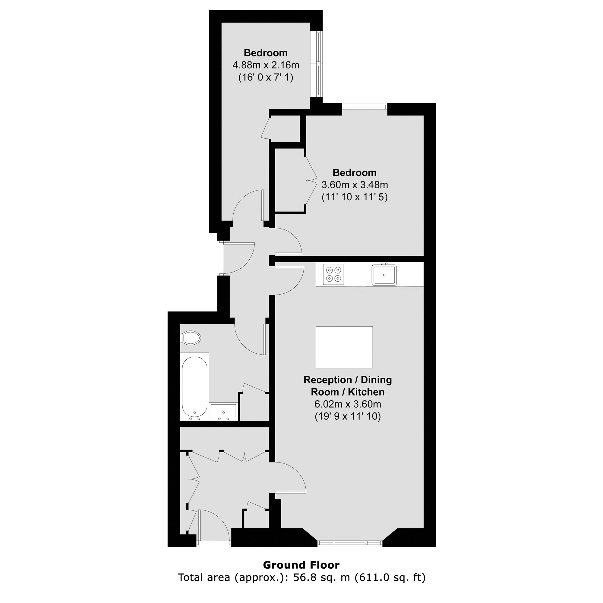 Harcourt Terrace, LONDON floorplan