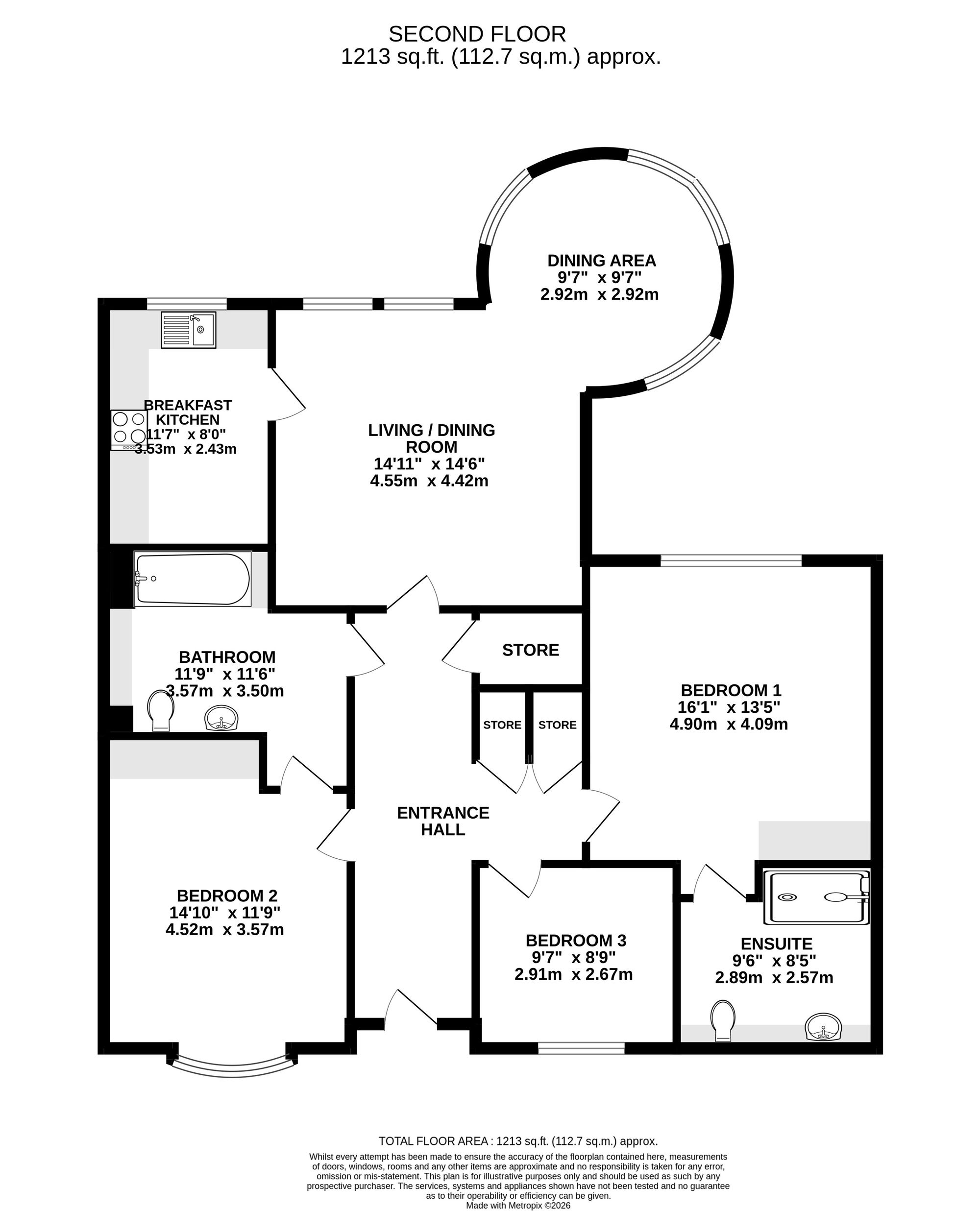Apt 41, Carrs Court Church Street, Wilmslow floorplan