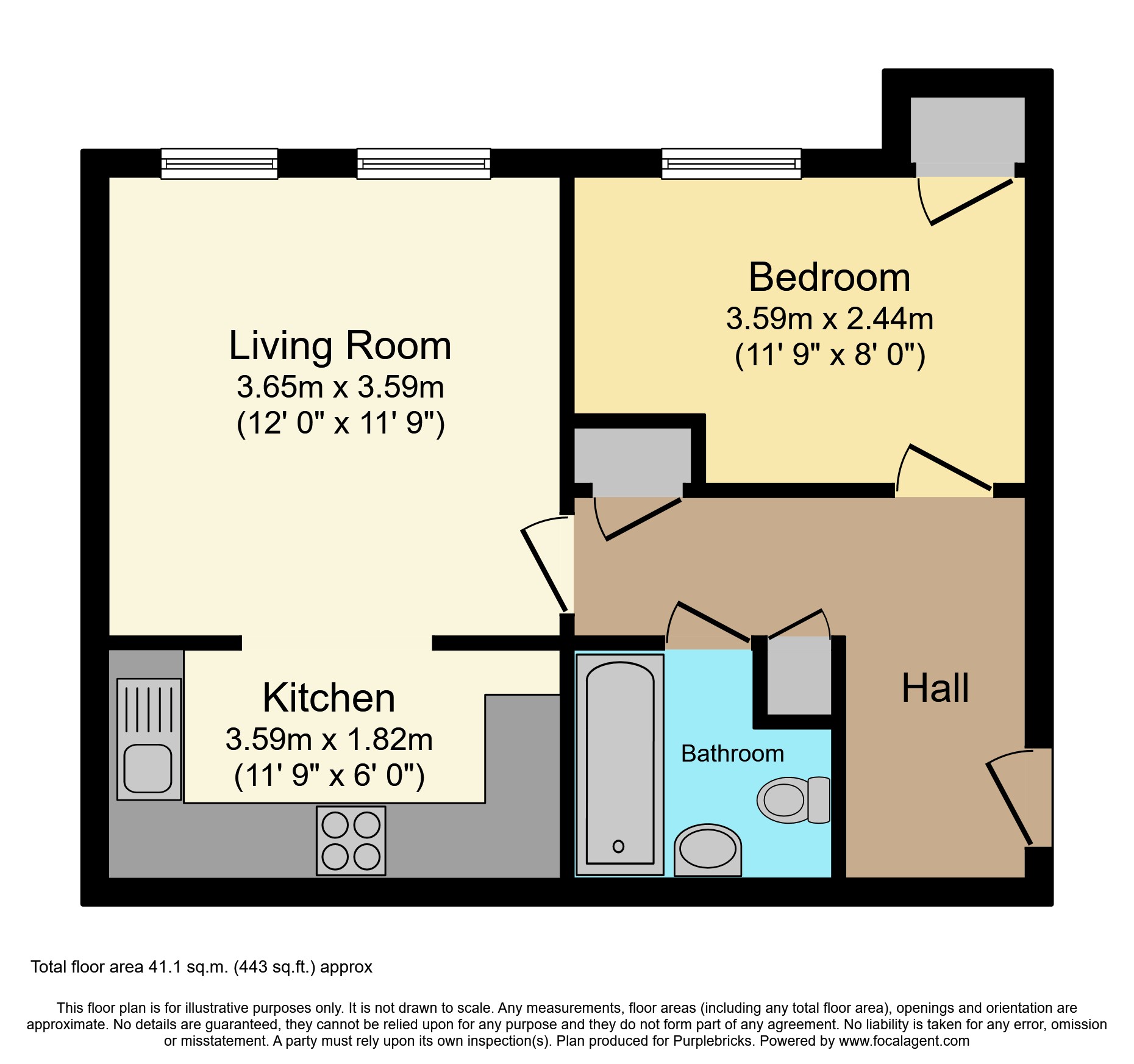 74, Green Lane, Devizes floorplan