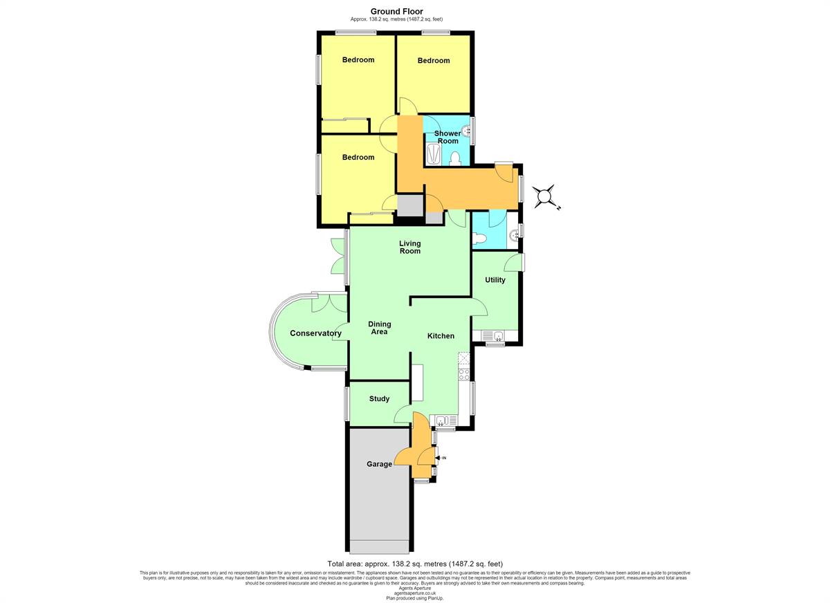 Ashen Coppice, Radfall Road (Broomfield Gate), Whitstable floorplan