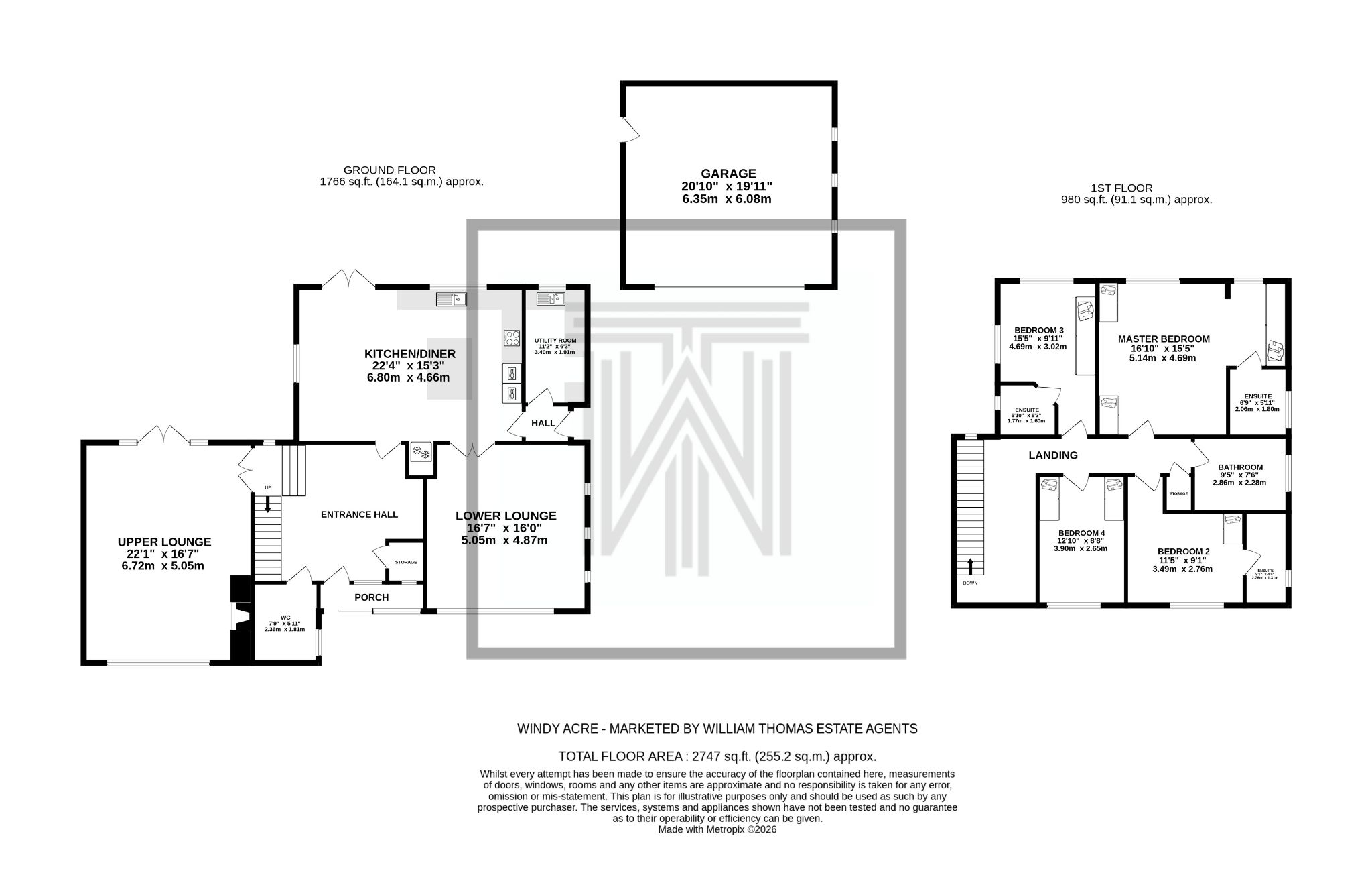 Windy Acre, School Lane, Bolton floorplan