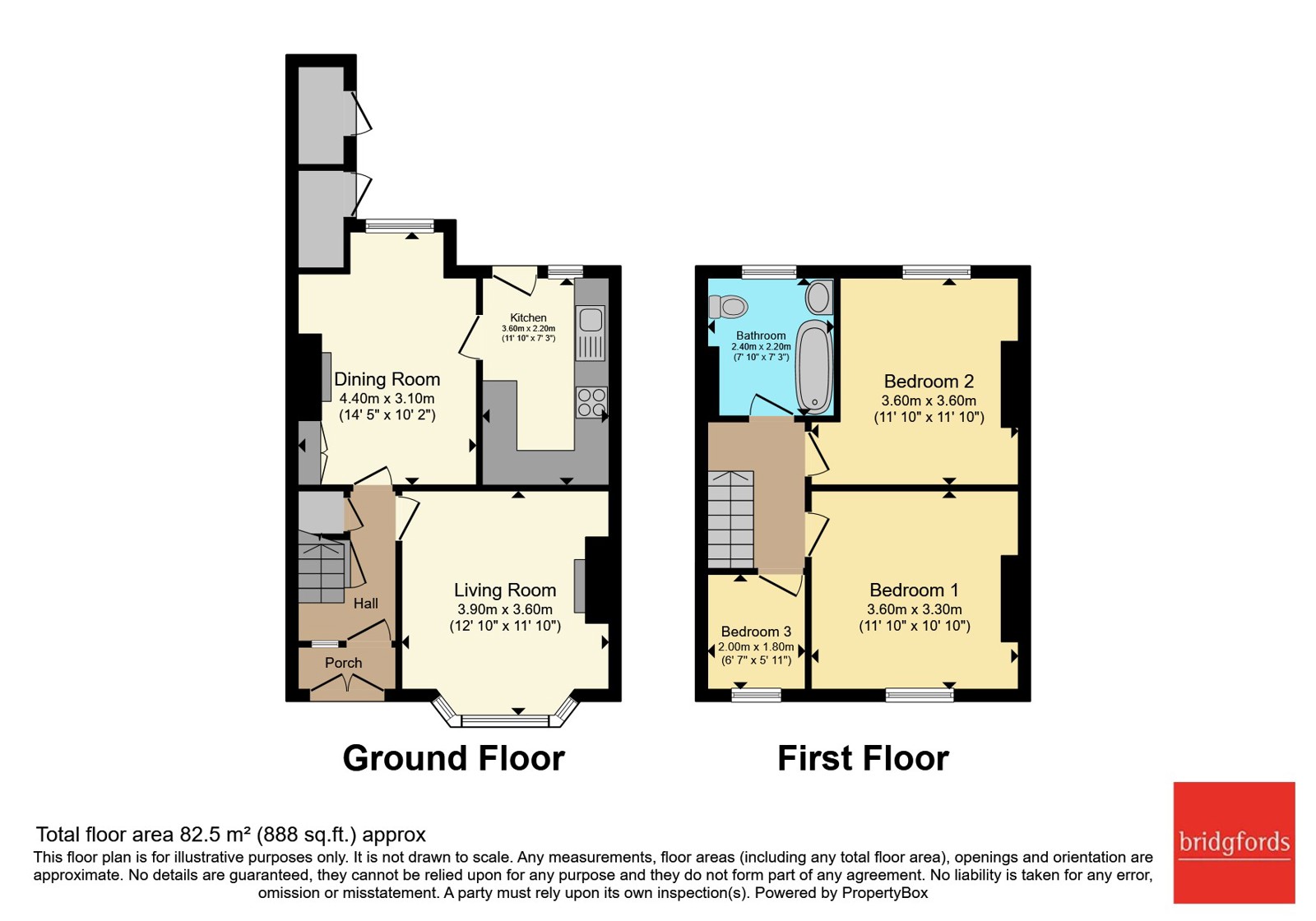 8, Grove Lane, Altrincham floorplan