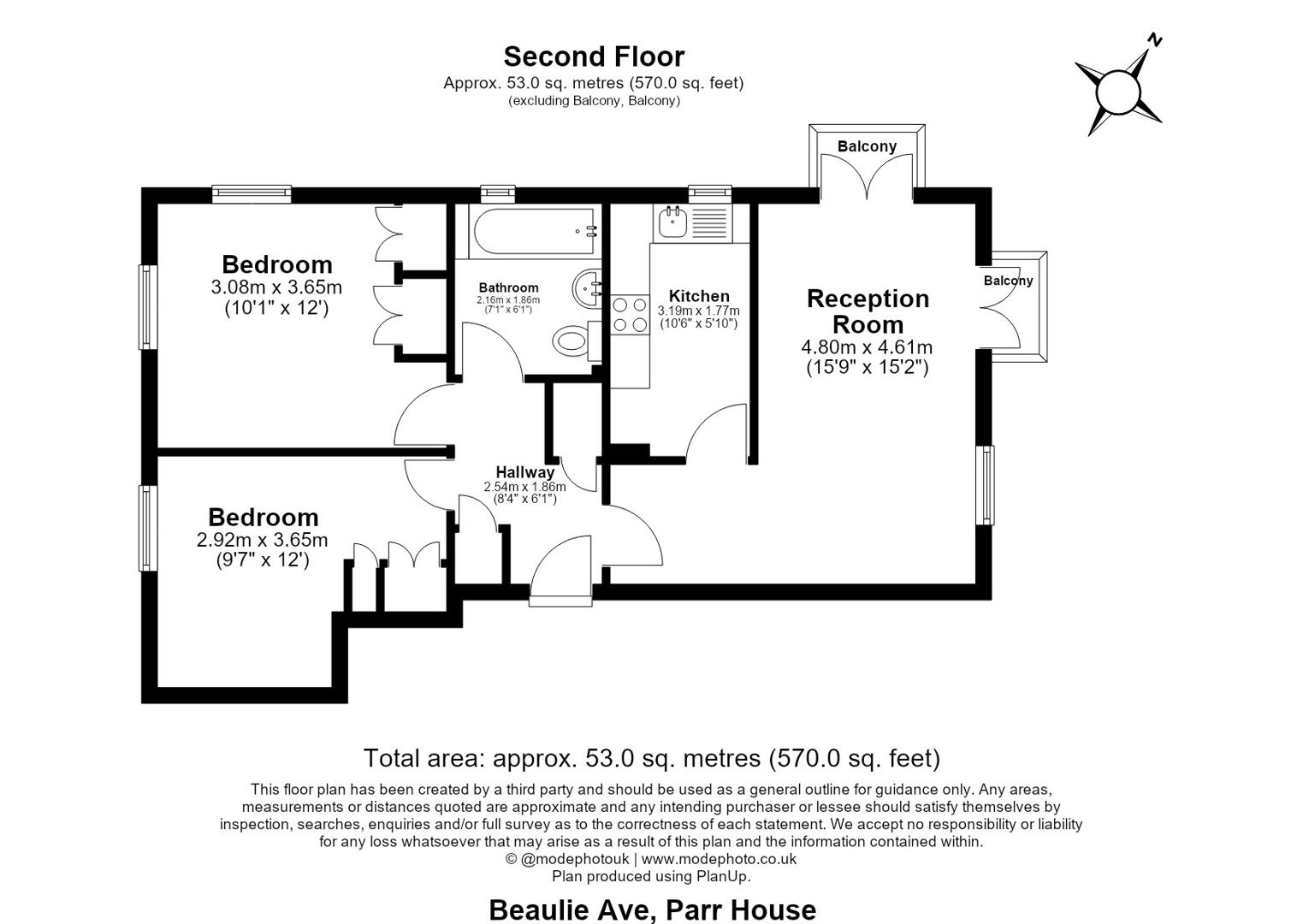 Beaulieu Avenue, London floorplan