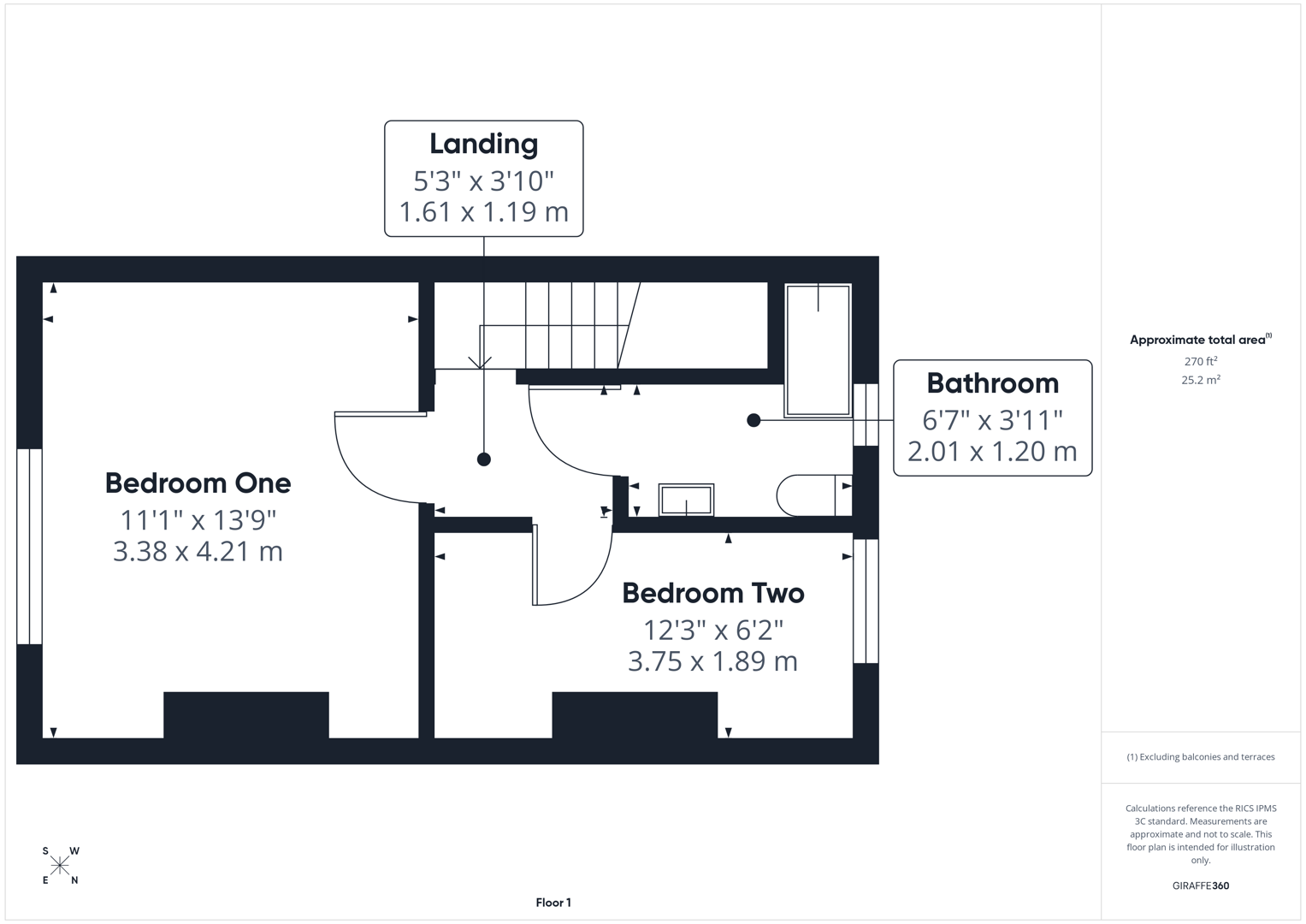 18, Robinson Street, Castleford floorplan