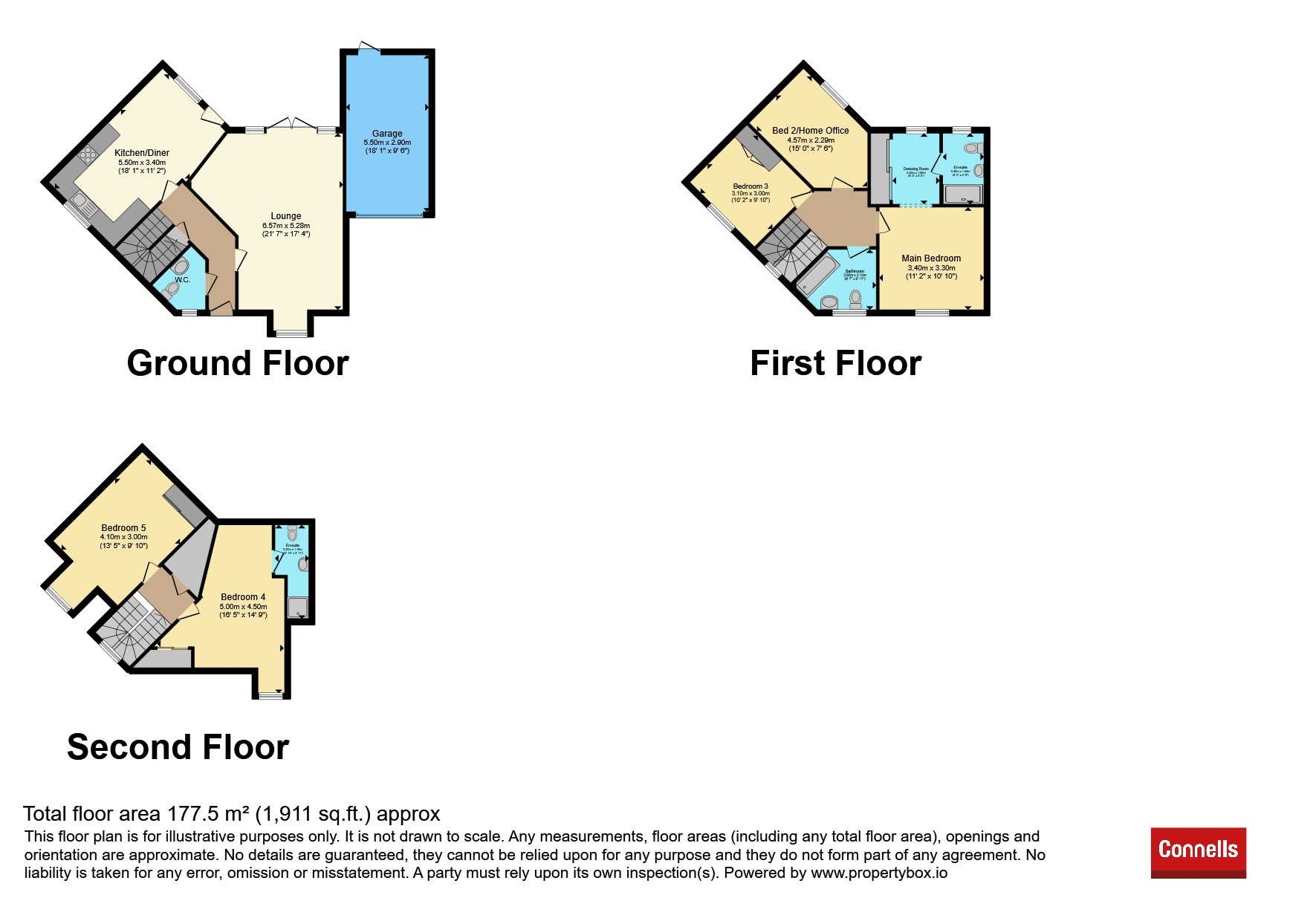 26, Brimstone Drive, Stevenage floorplan