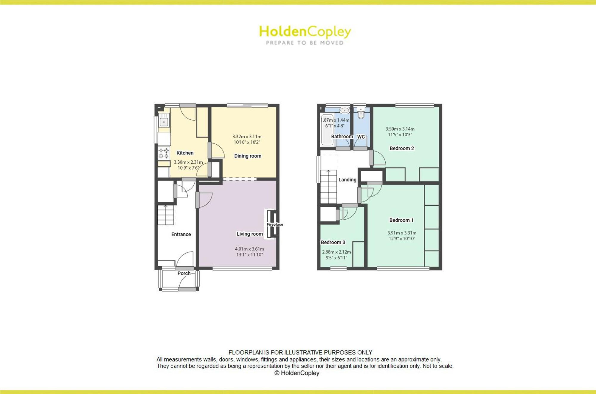 51, Milford Drive, Nottingham floorplan
