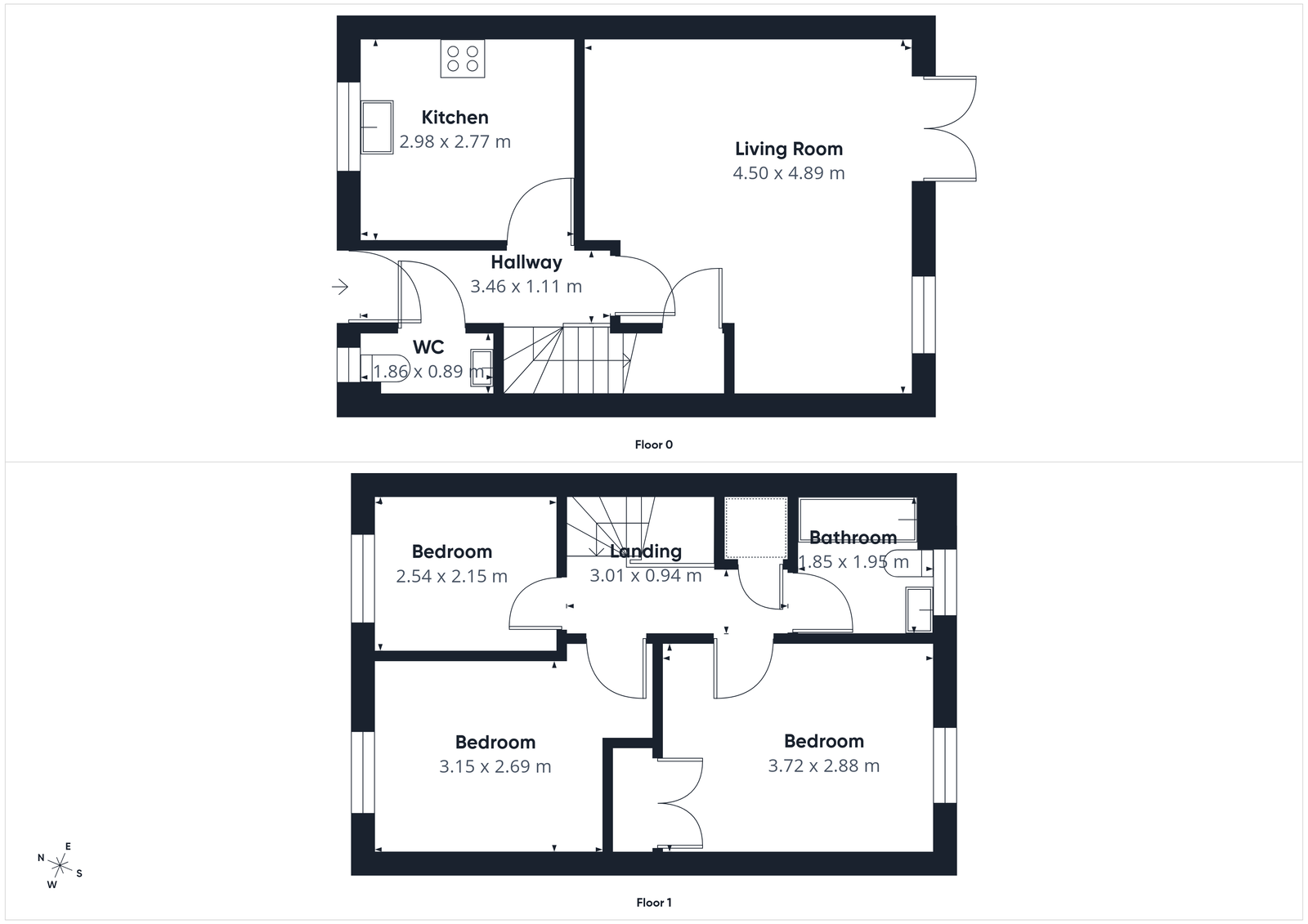 36, Poppy Field, Coleford floorplan