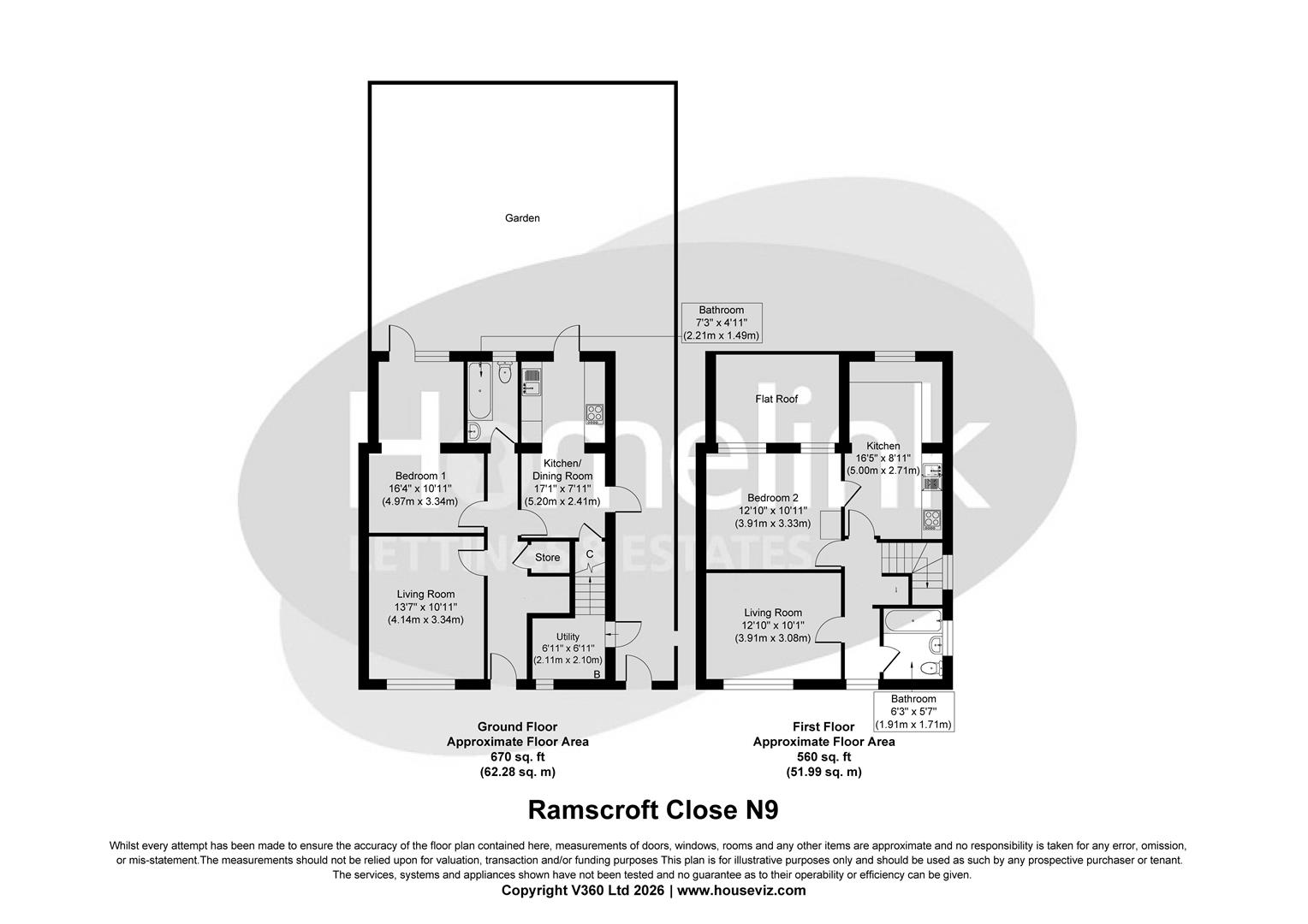 16, Ramscroft Close, Edmonton floorplan