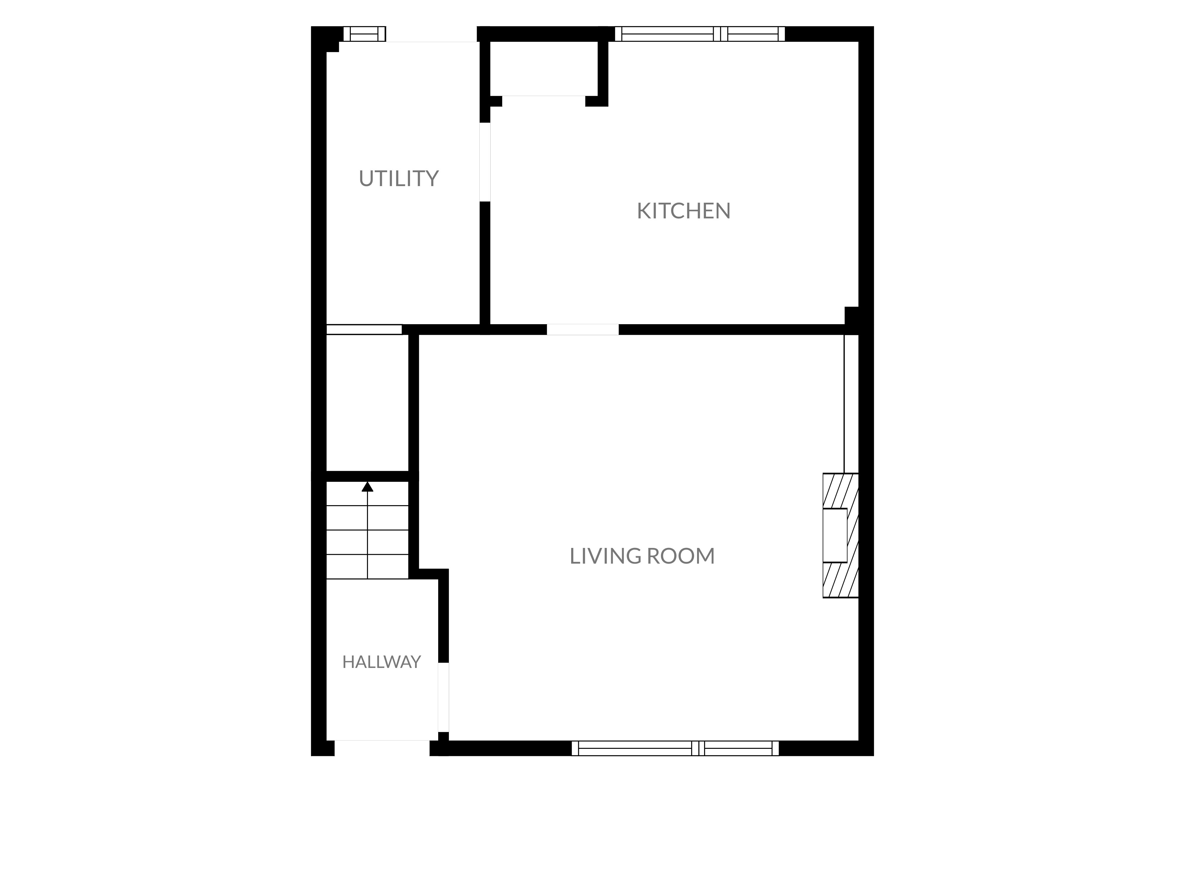 93, Bainton Grove, Nottingham floorplan