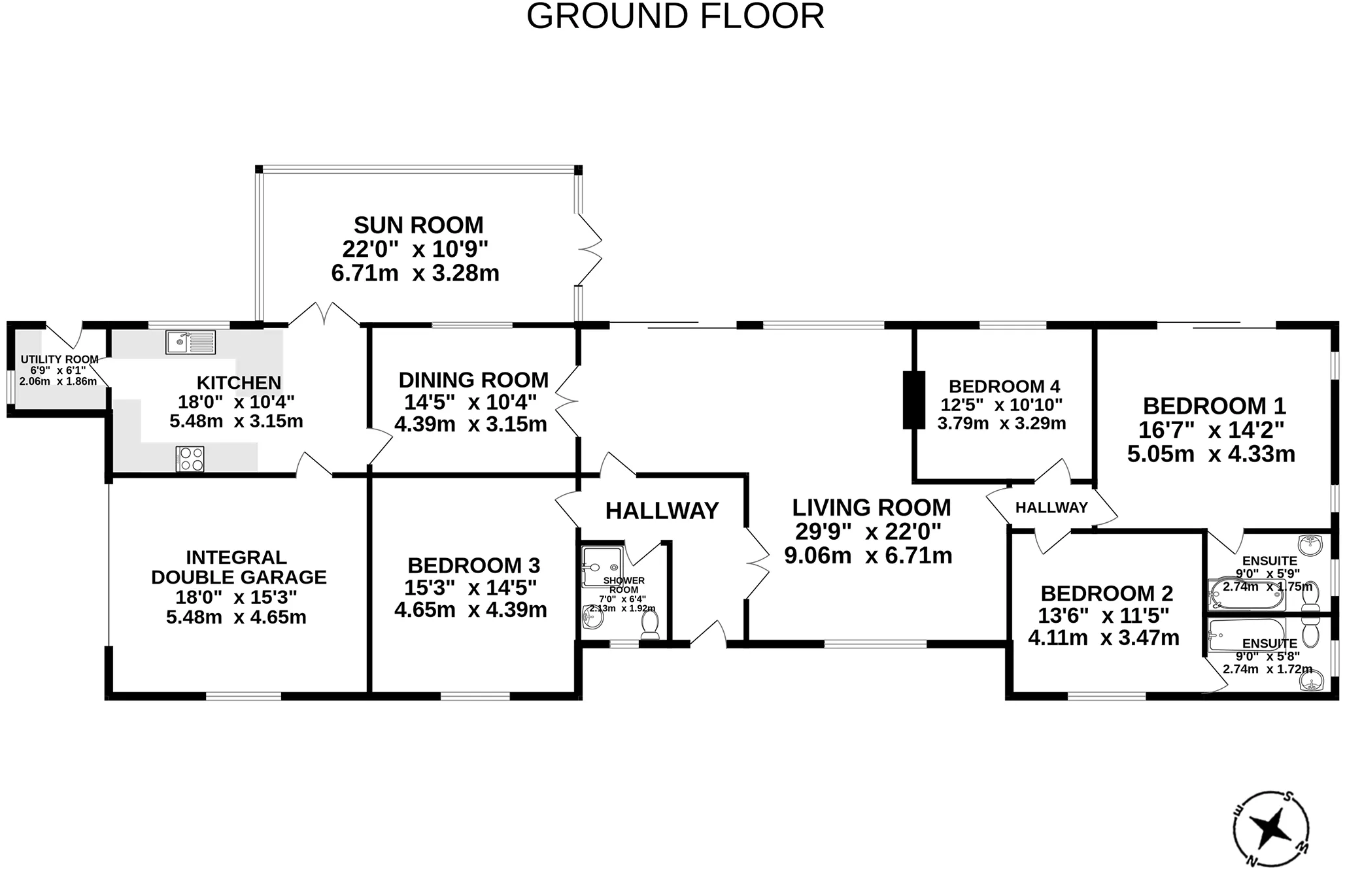 5, River Court, Union Mills floorplan