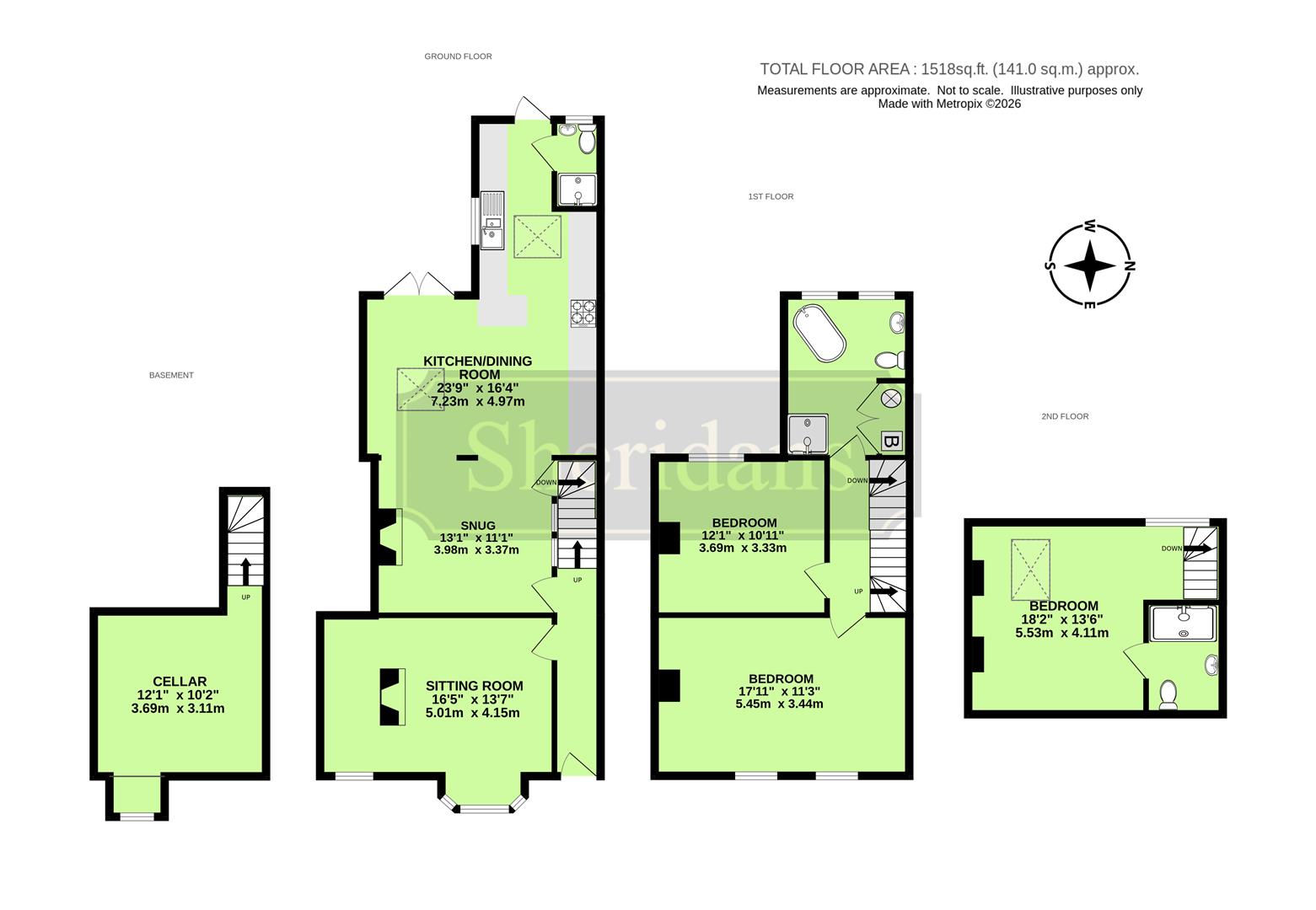 60, Victoria Street, Bury St. Edmunds floorplan