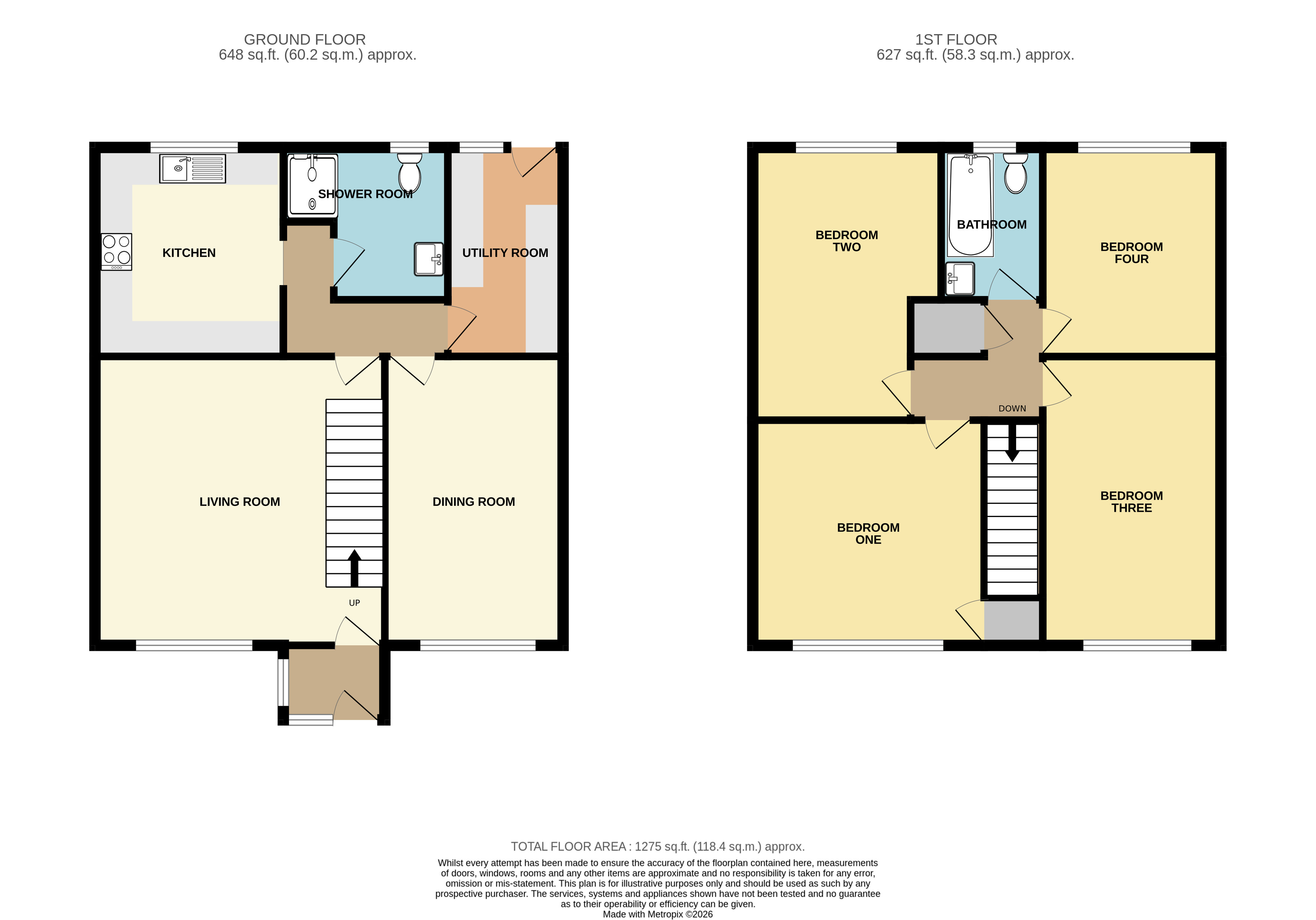 1, Whitehouse Meadows, Essex floorplan
