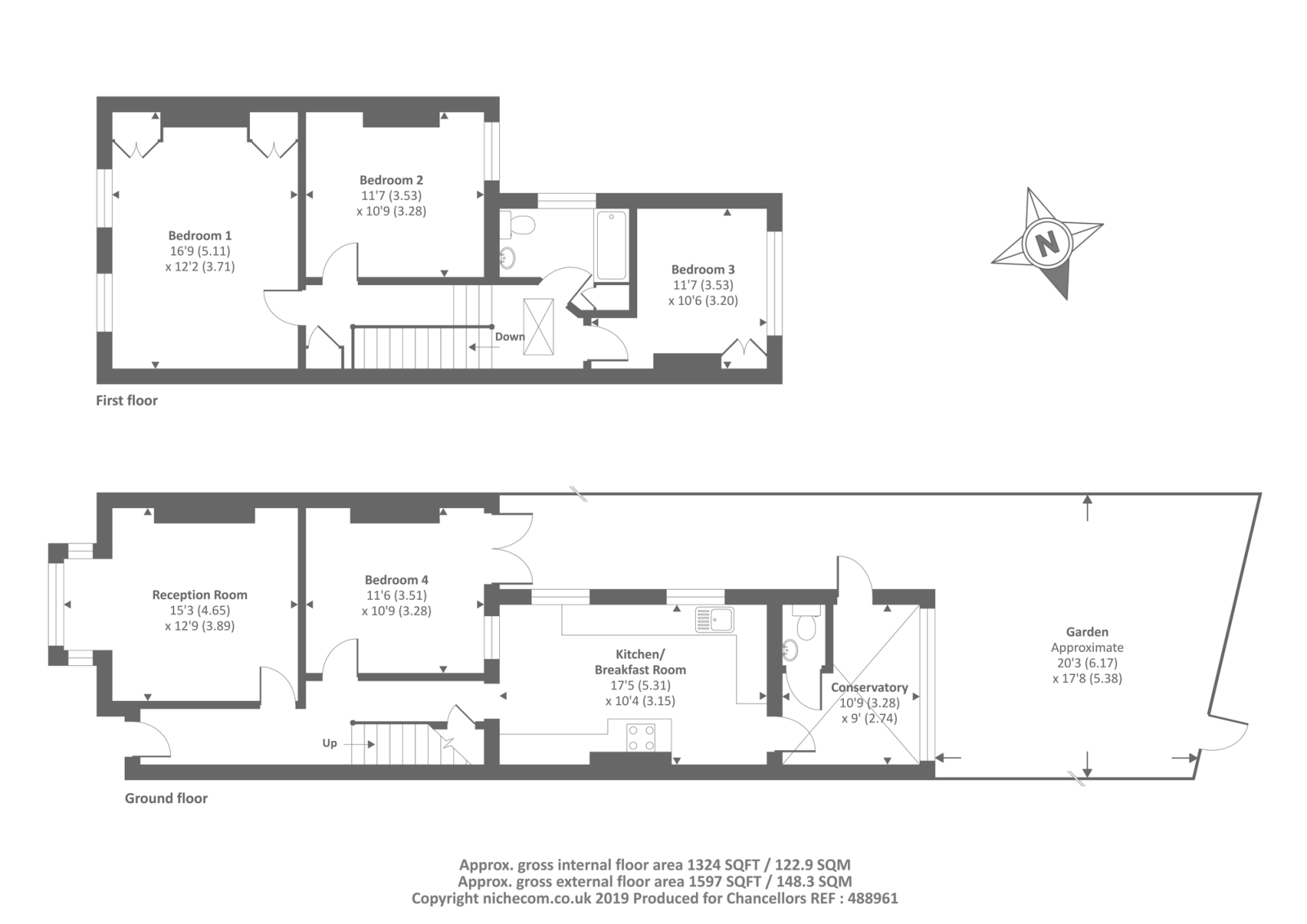 3 Bedrooms Terraced house for sale in Woodlands Road, Isleworth TW7