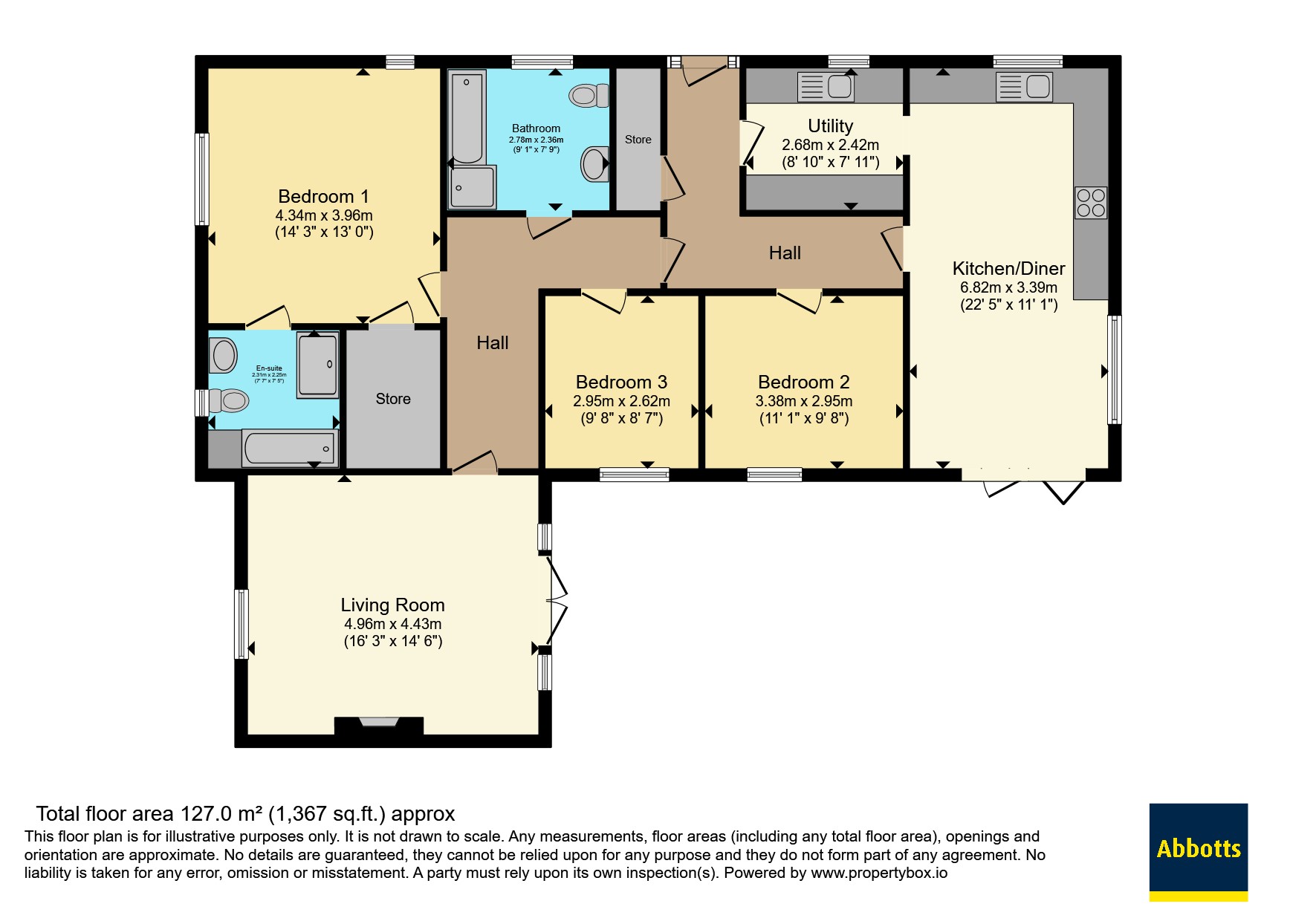 Alfie Cottage,, Bury Road, Hepworth floorplan