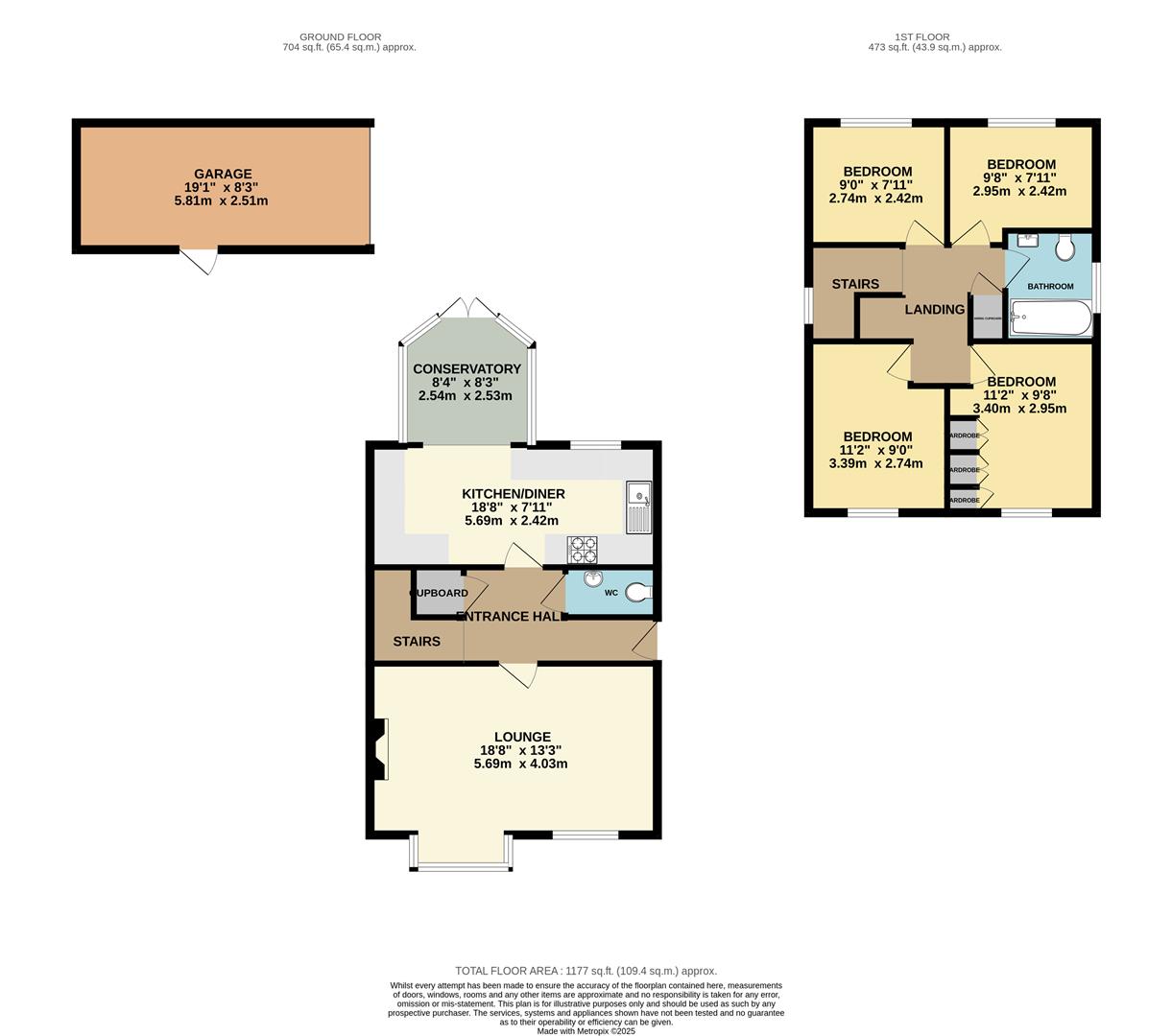 9, The Martins, Chepstow floorplan