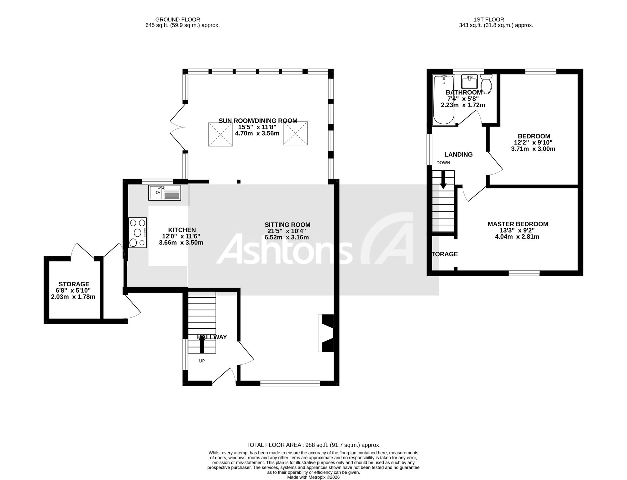 32, Pentland Avenue, St. Helens floorplan