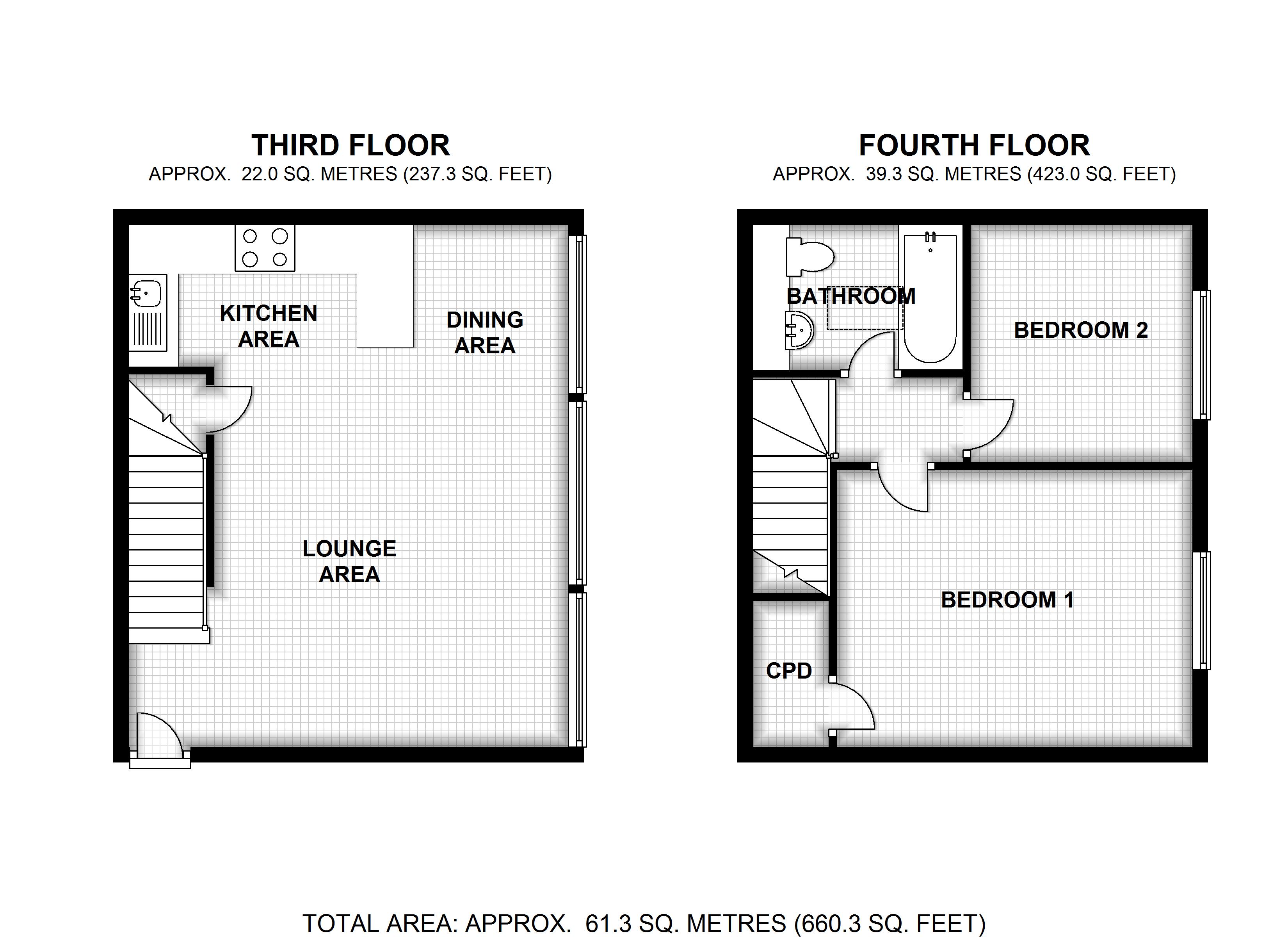 2 Bedrooms Flat to rent in New Dover Road, Canterbury CT1