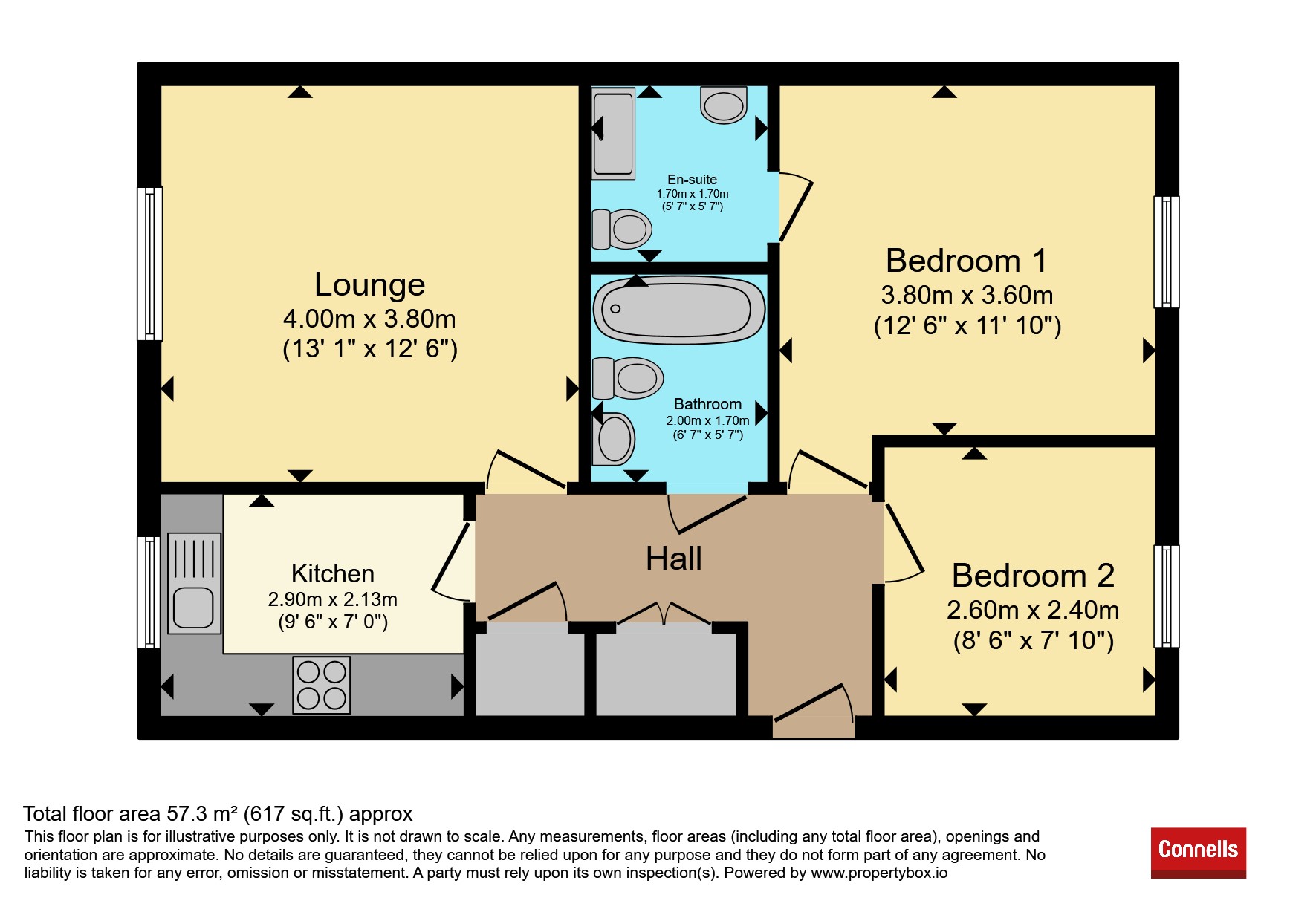 Flat 7, Partridge Court, Southend Road, Stanford-Le-Hope floorplan