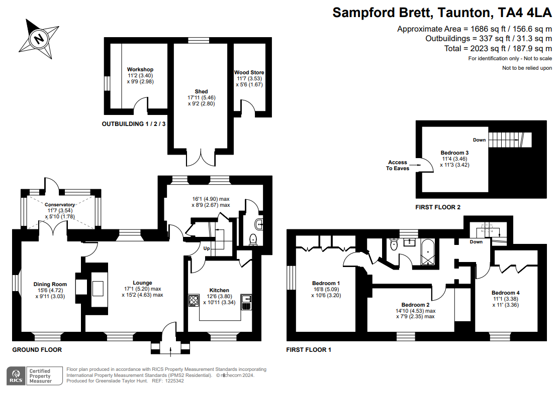 Lavender Cottage,, Sampford Brett, Taunton floorplan
