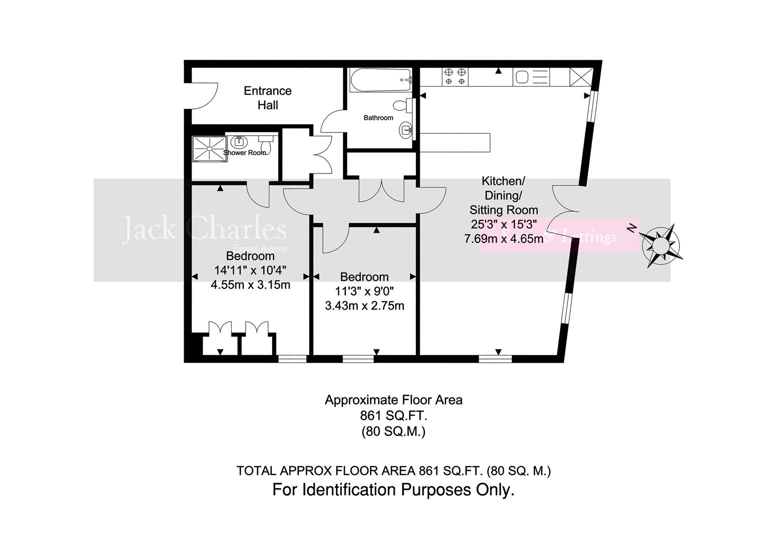 Lyons Crescent, Tonbridge TN9, 2 bedroom flat for sale 61455619